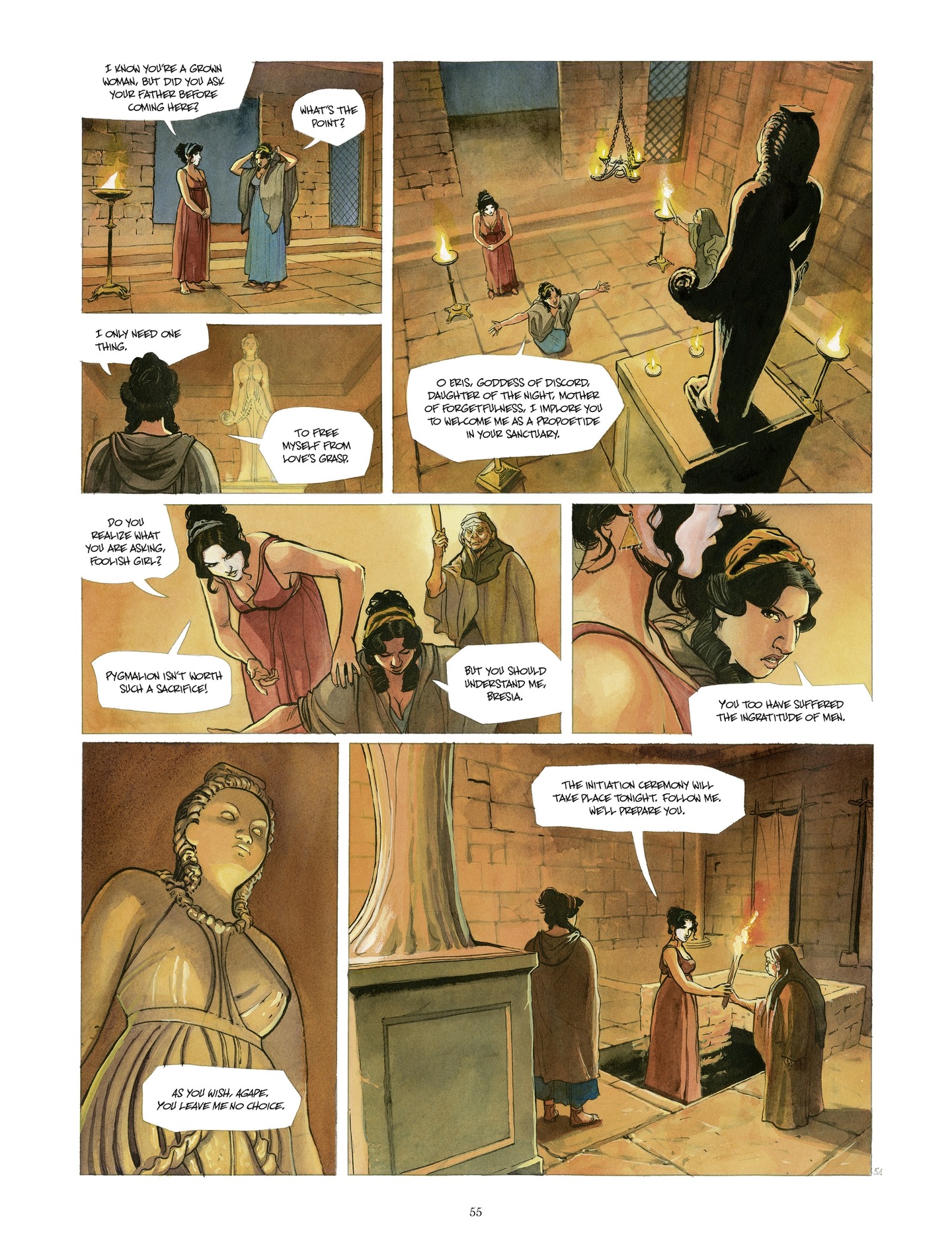 Read online Pygmalion and the Ivory Virgin comic -  Issue # TPB - 55