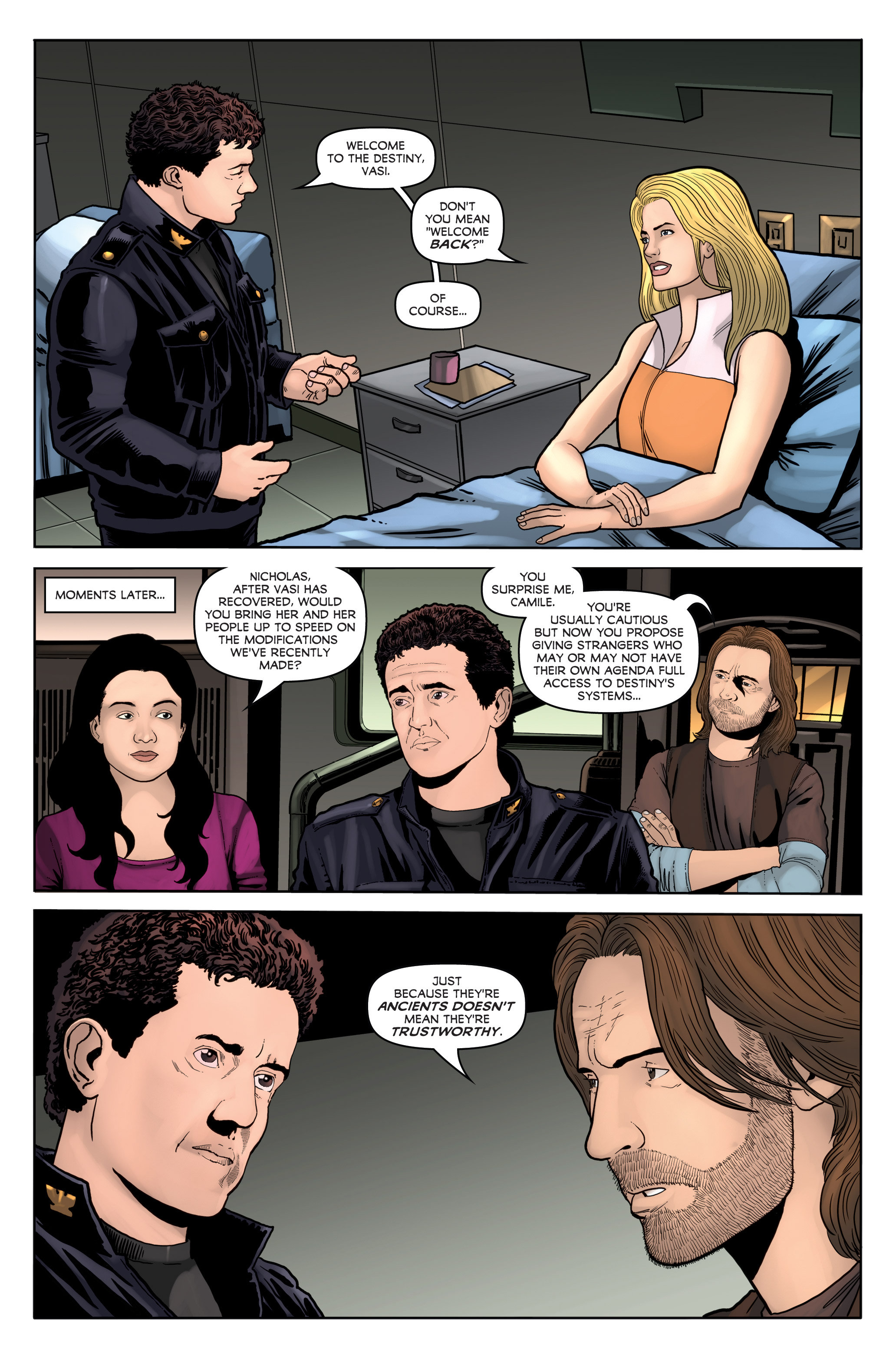 Read online Stargate Universe comic -  Issue #5 - 3