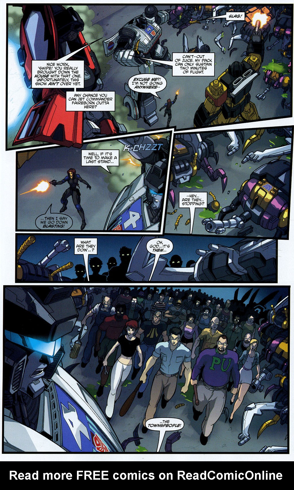 Read online Transformers: Generation 1 (2004) comic -  Issue #8 - 20