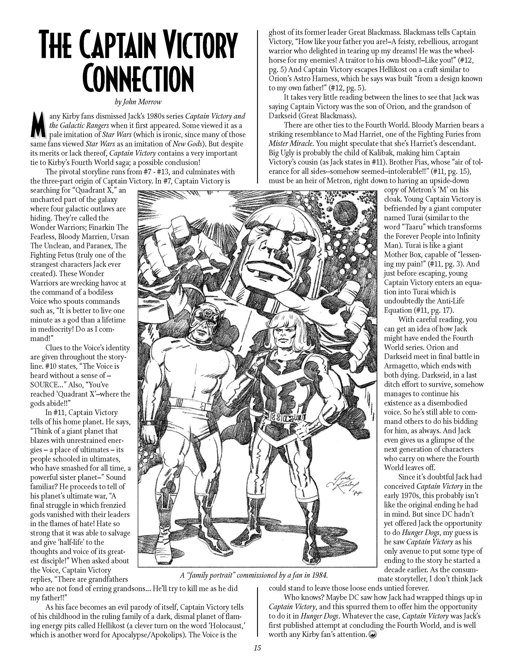 Read online The Jack Kirby Collector comic -  Issue #6 - 15
