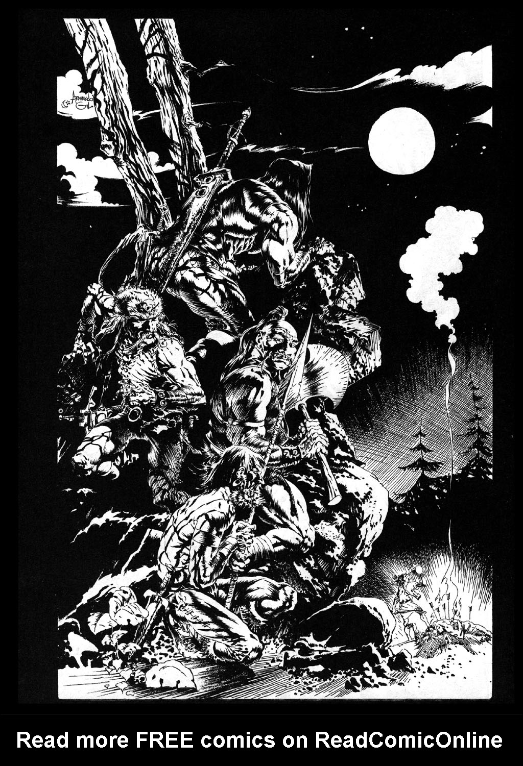 Read online The Savage Sword Of Conan comic -  Issue #163 - 59