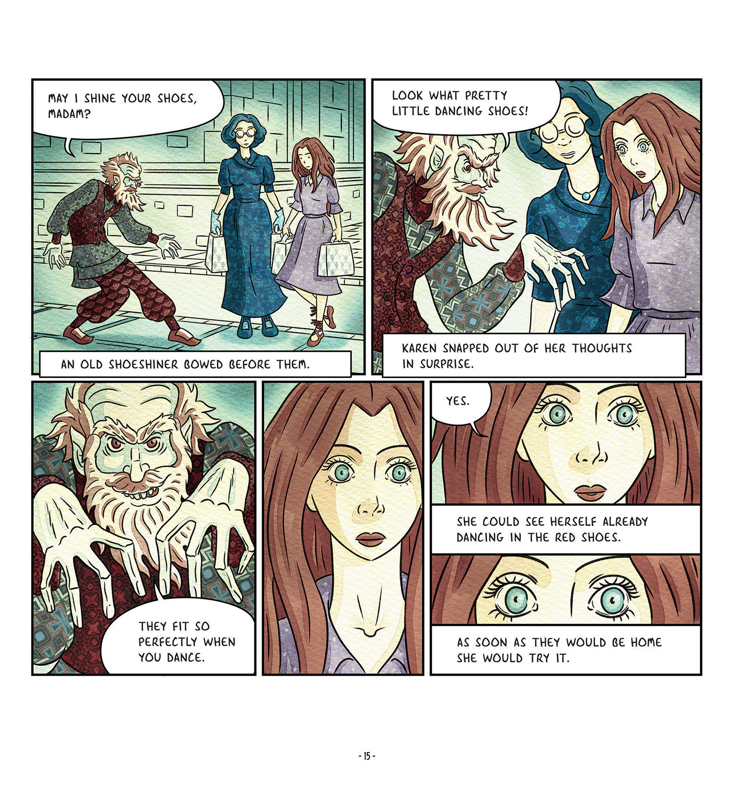 Read online The Red Shoes and Other Tales comic -  Issue # Full - 17
