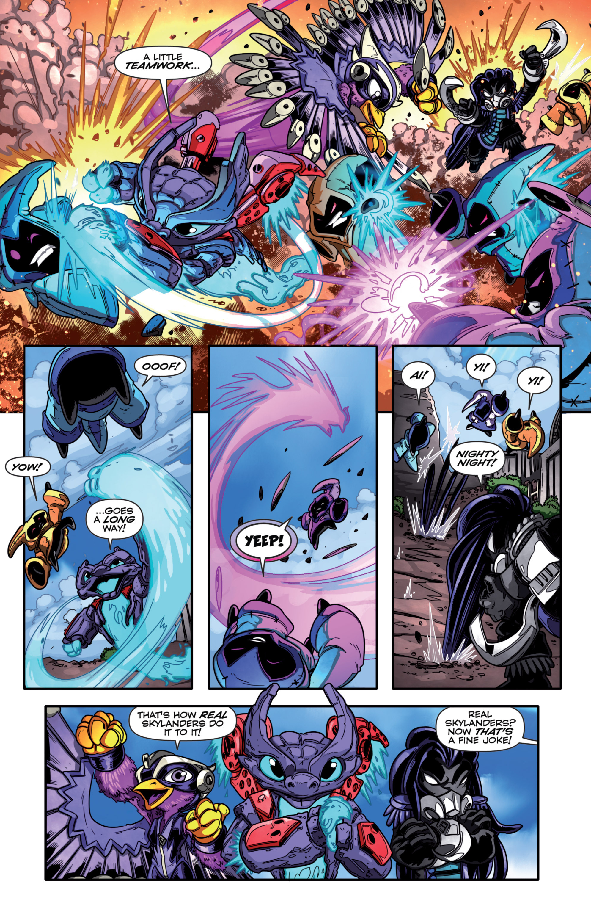 Read online Skylanders Superchargers comic -  Issue #1 - 17