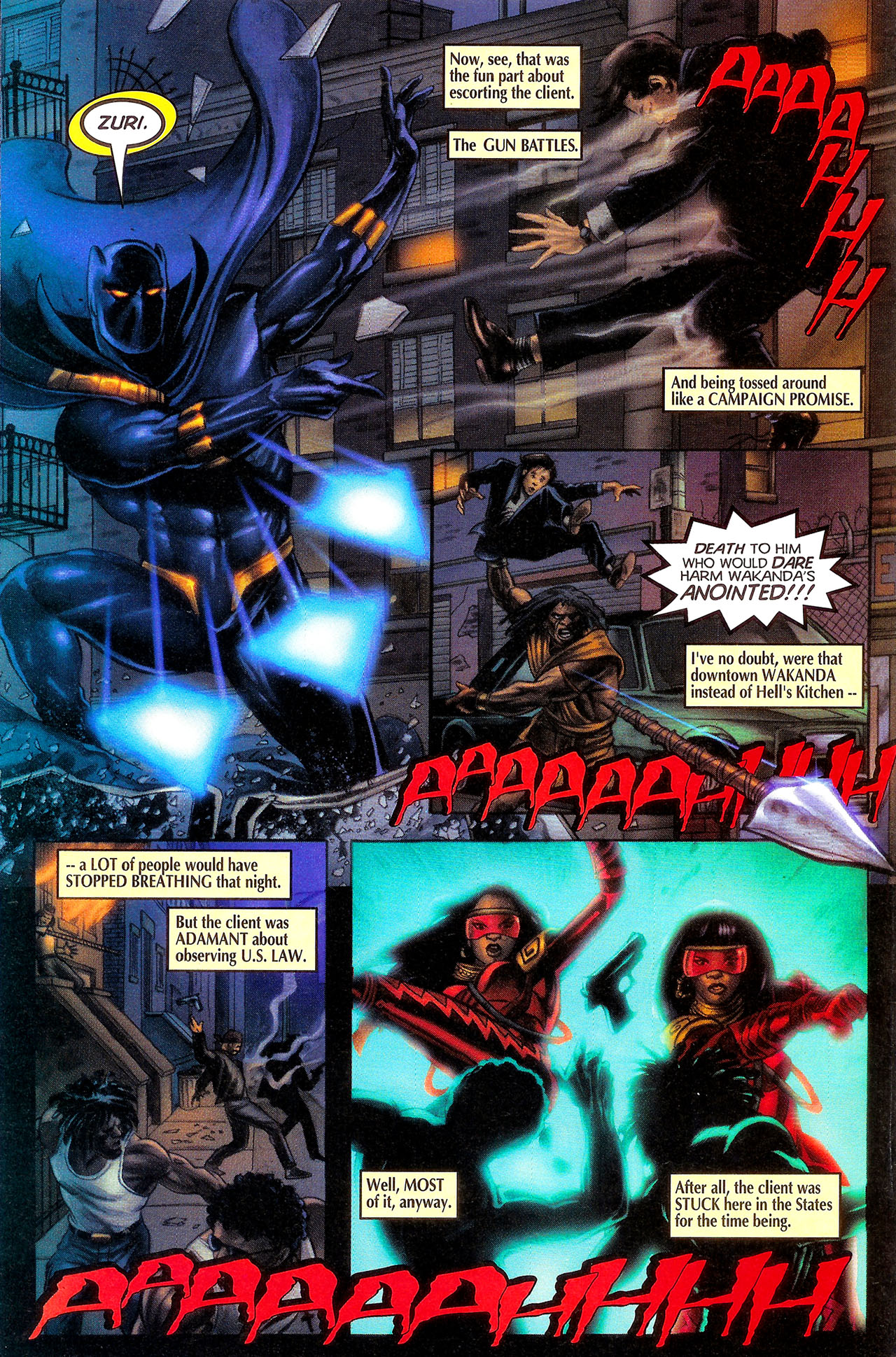 Read online Black Panther (1998) comic -  Issue #7 - 12