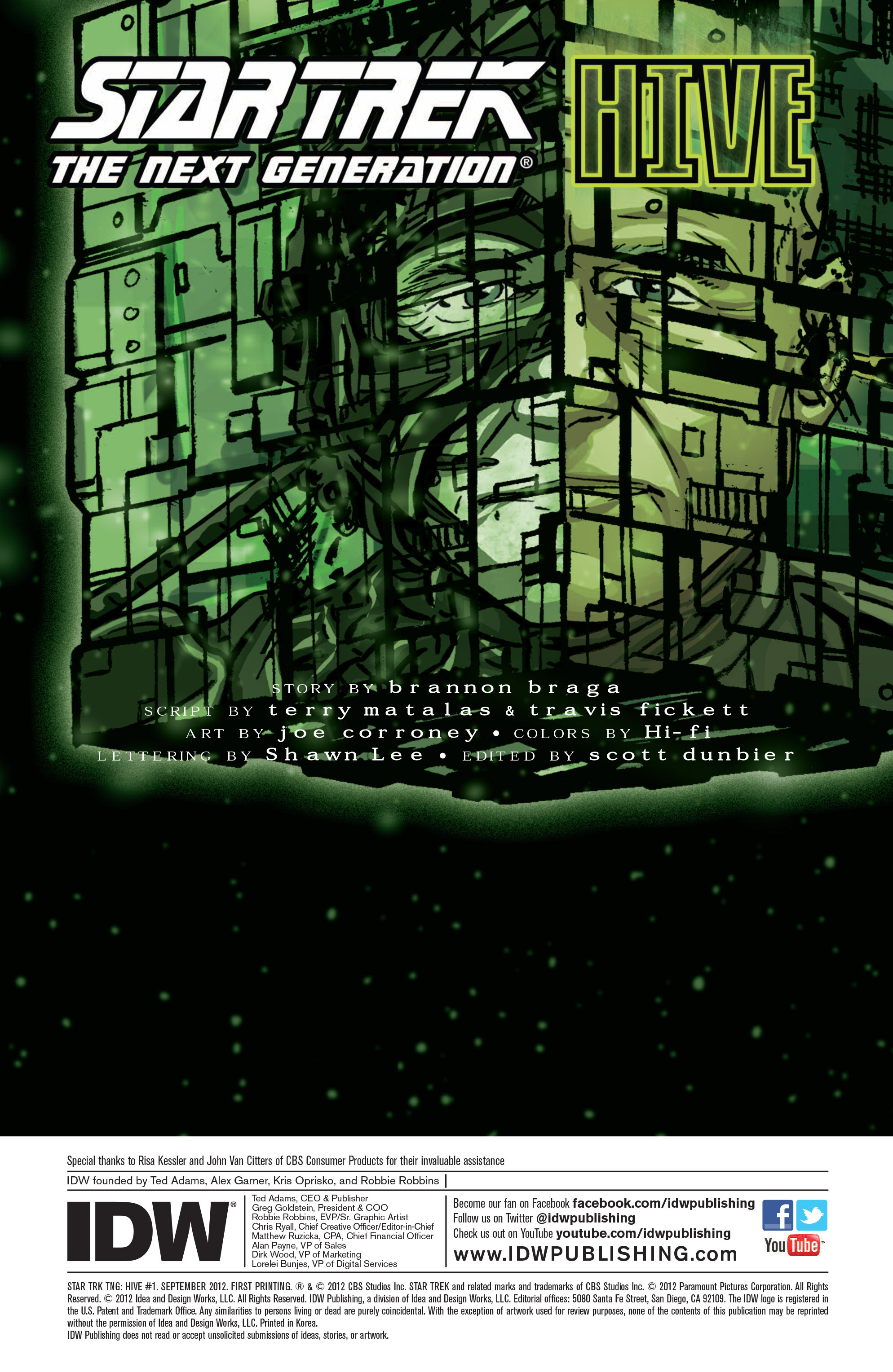 Read online Star Trek: The Next Generation - Hive comic -  Issue #1 - 3