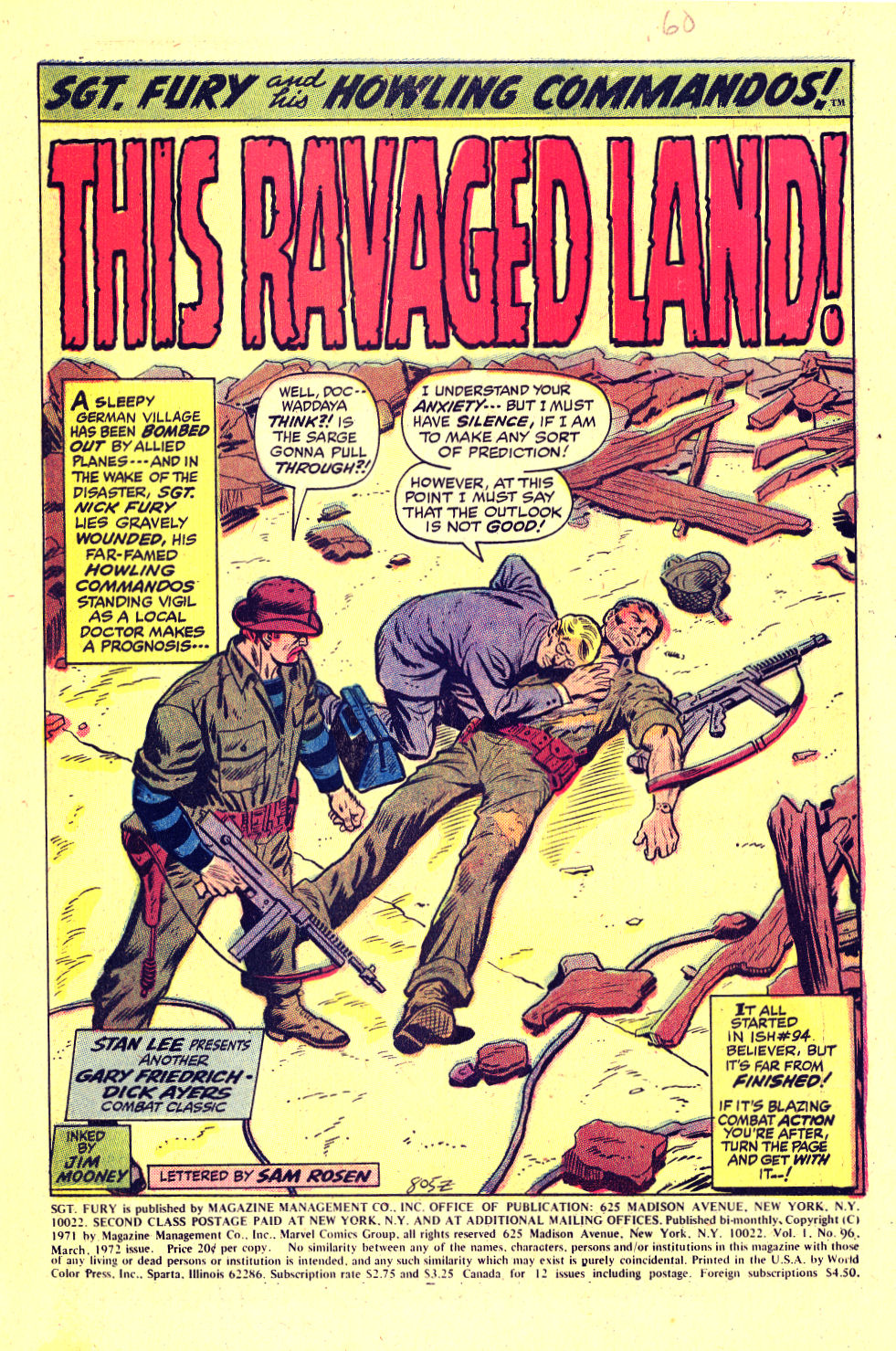 Read online Sgt. Fury comic -  Issue #96 - 3