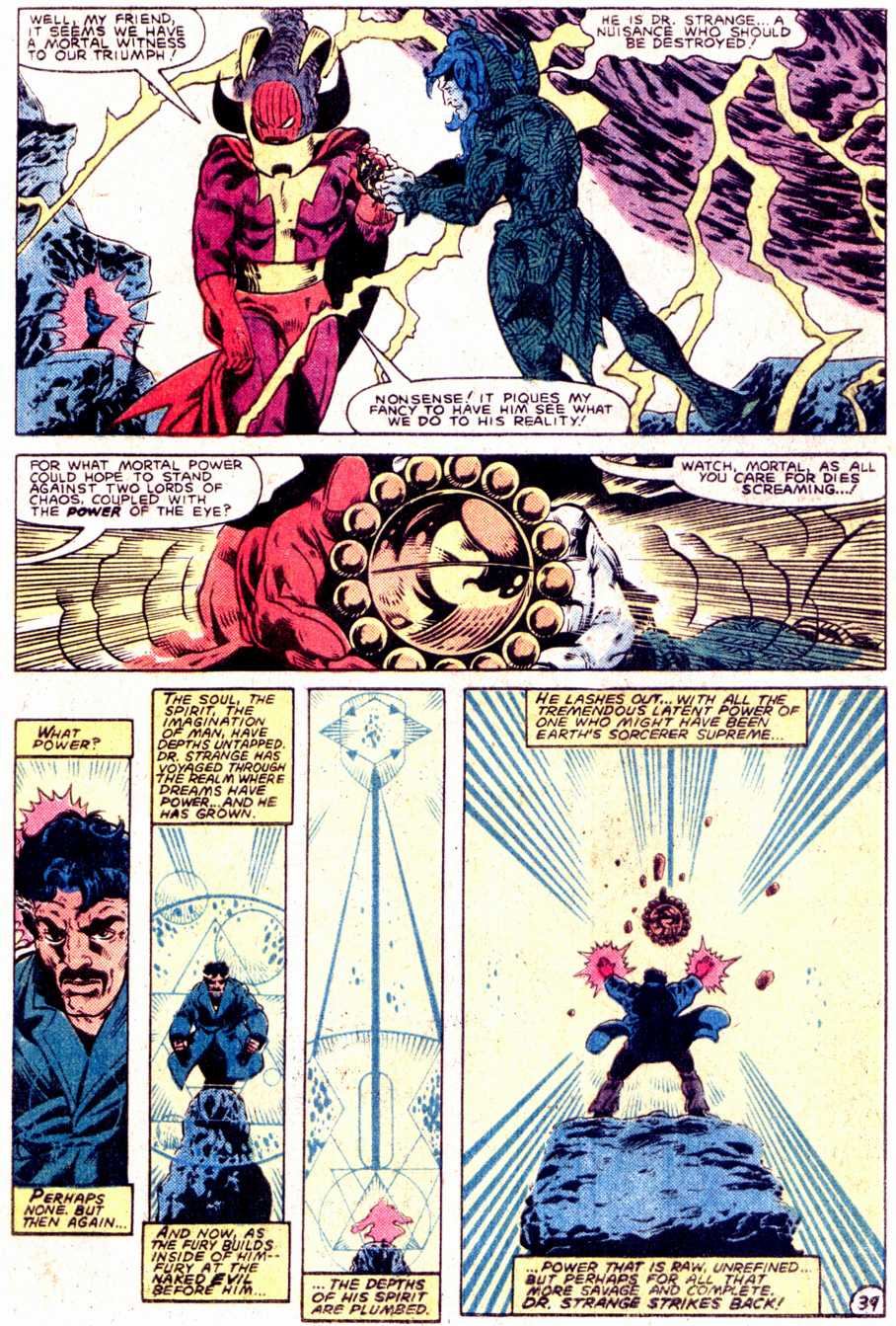Read online What If? (1977) comic -  Issue #40 - Dr Strange had not become master of The mystic arts - 40