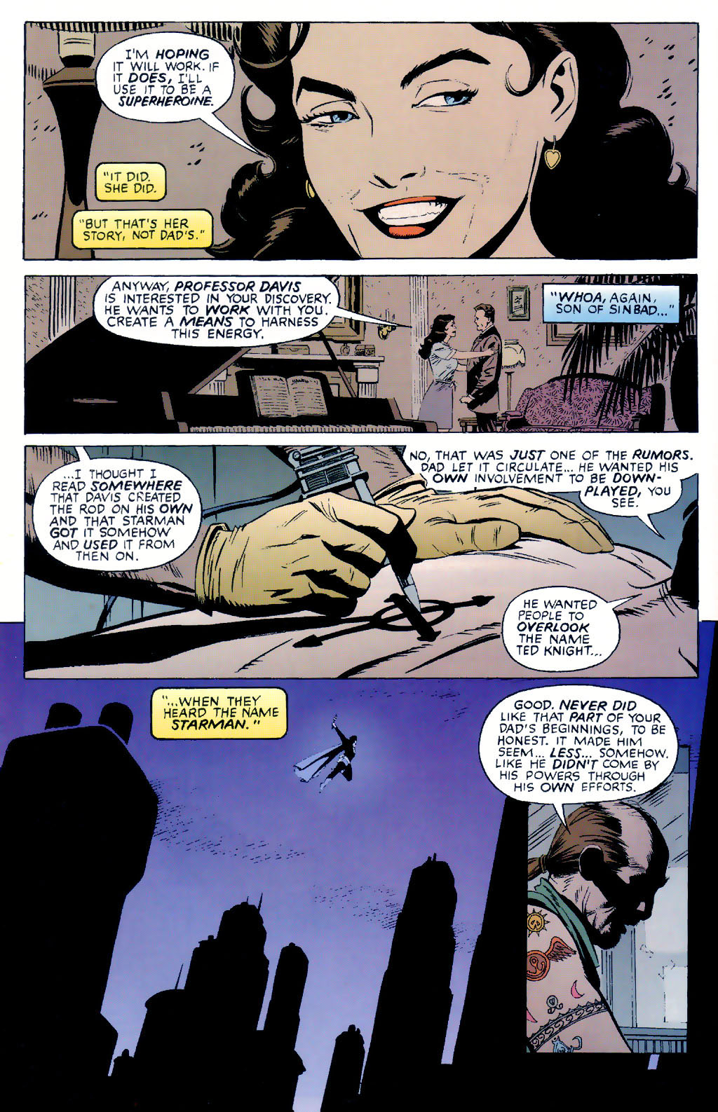 Read online Starman Secret Files comic -  Issue # Full - 11