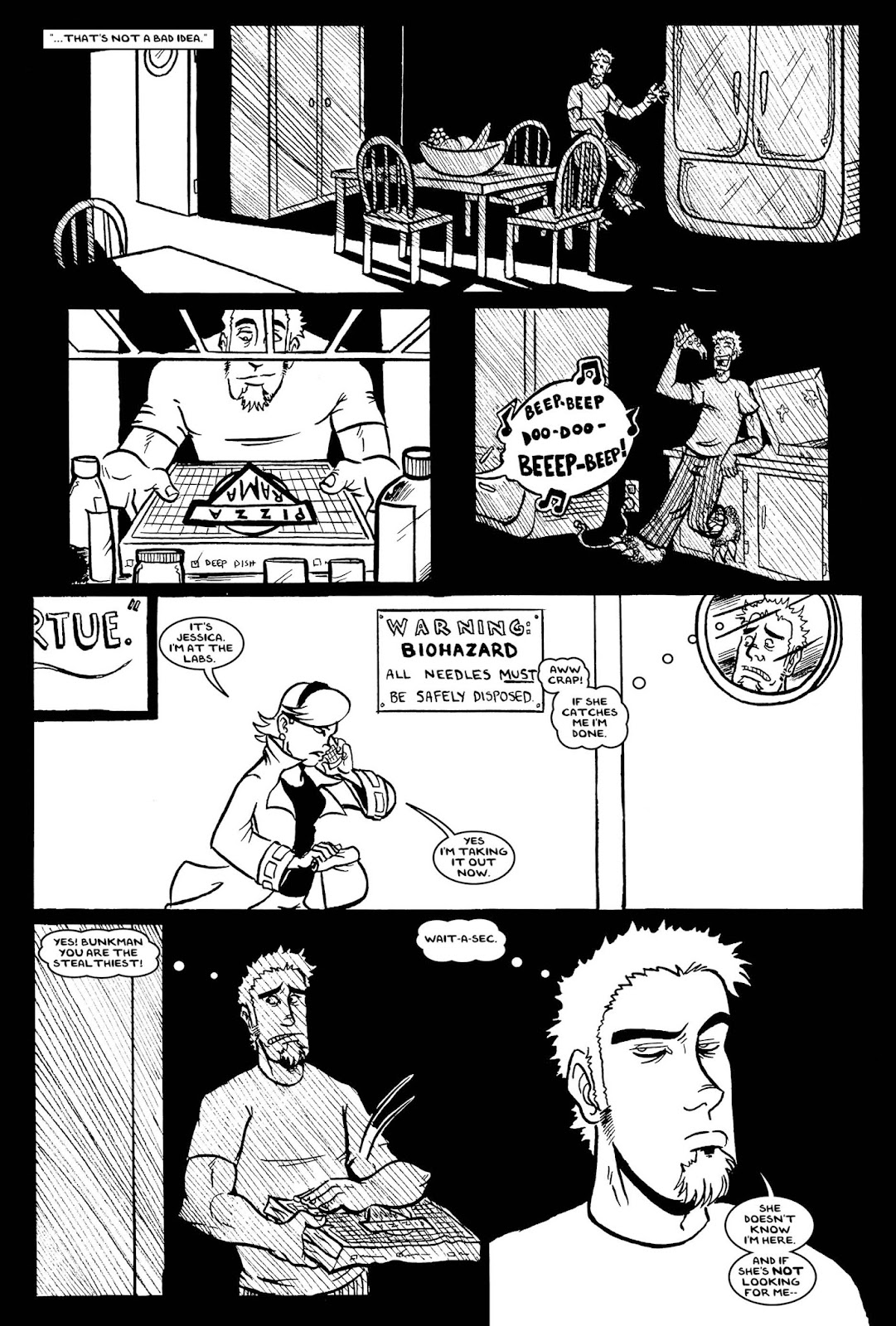 Freelance Blues issue TPB - Page 37