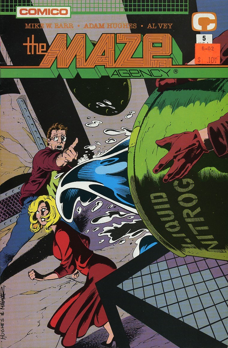 Maze Agency (1988) issue 5 - Page 1