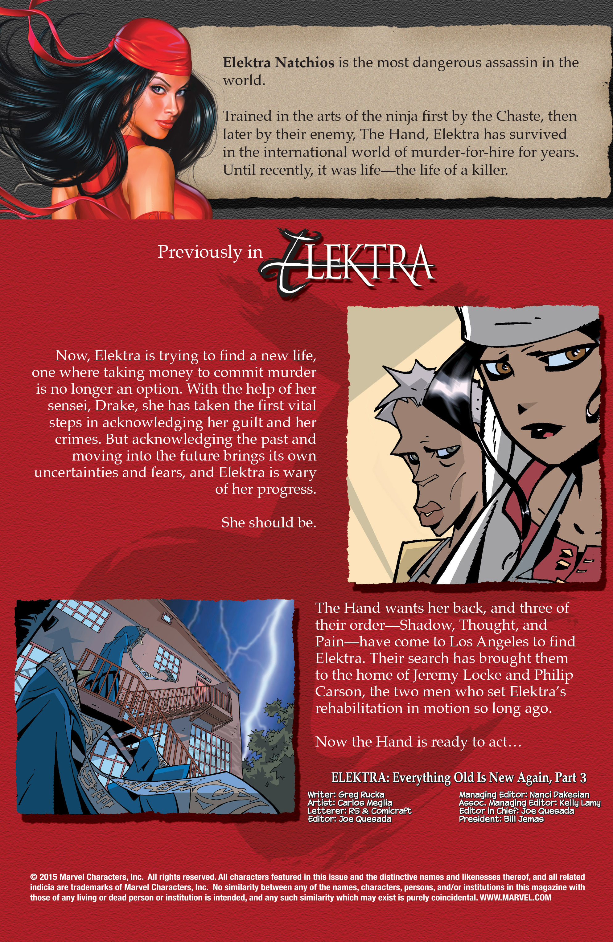 Read online Elektra (2001) comic -  Issue # _TPB Elektra by Greg Rucka Ultimate Collection (Part 4) - 9