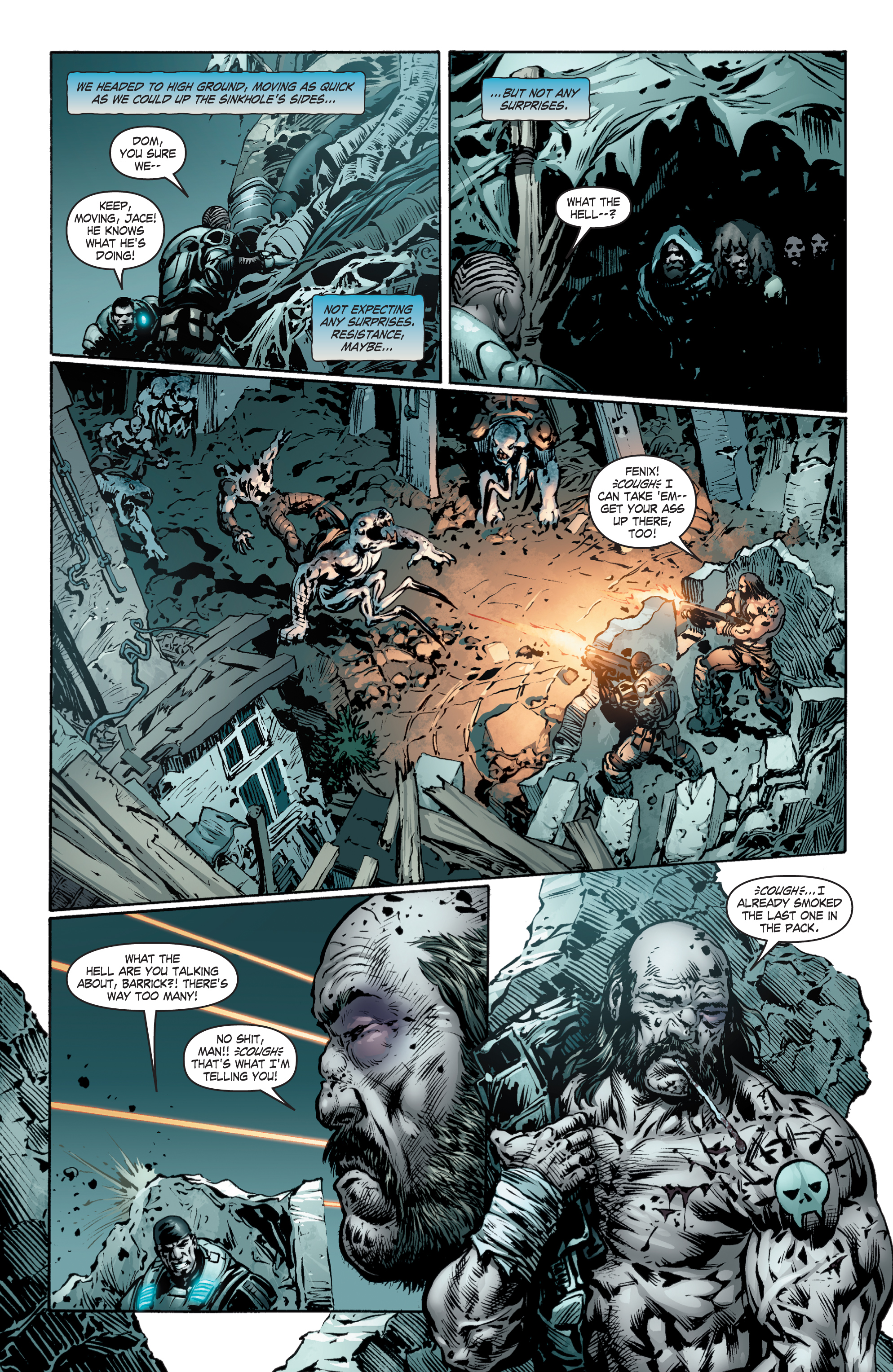 Read online Gears Of War comic -  Issue #6 - 6
