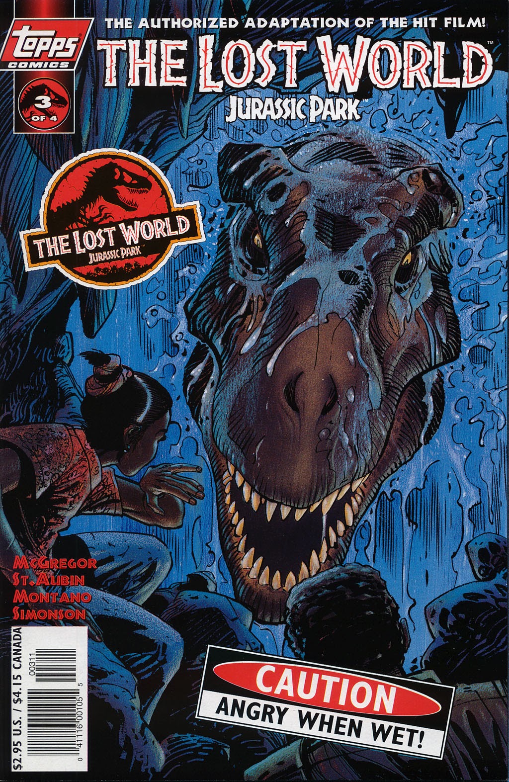 Read online The Lost World: Jurassic Park comic -  Issue #3 - 1
