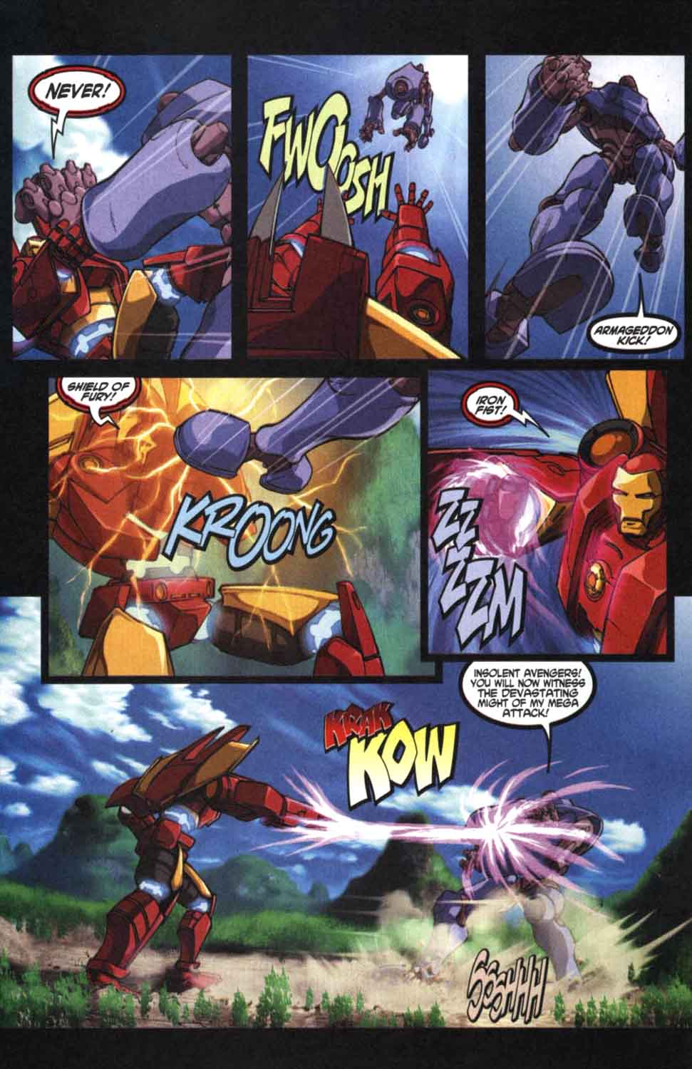 Read online Marvel Mangaverse: Avengers Assemble! comic -  Issue # Full - 23