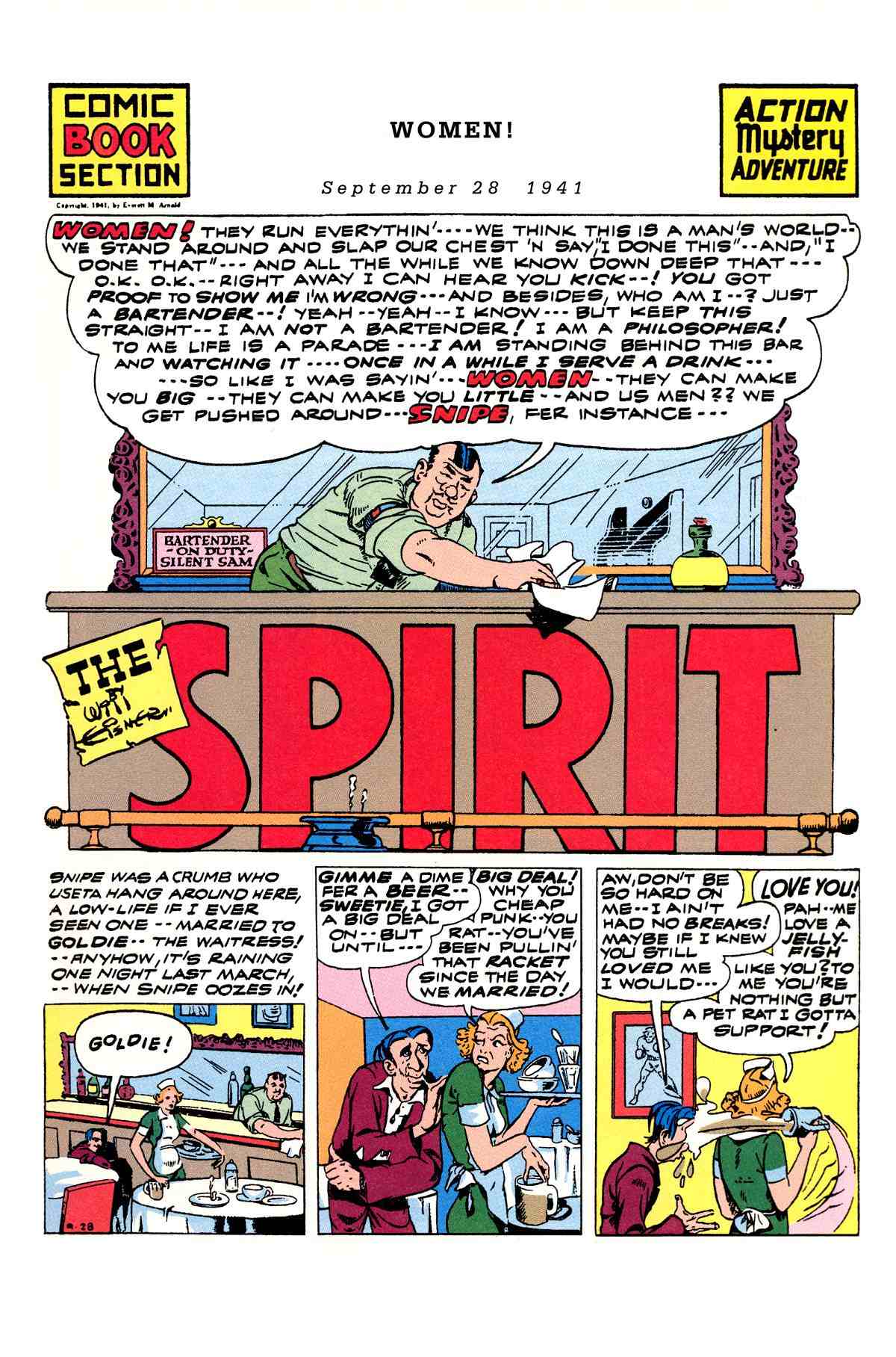 Read online Will Eisner's The Spirit Archives comic -  Issue # TPB 3 (Part 1) - 98