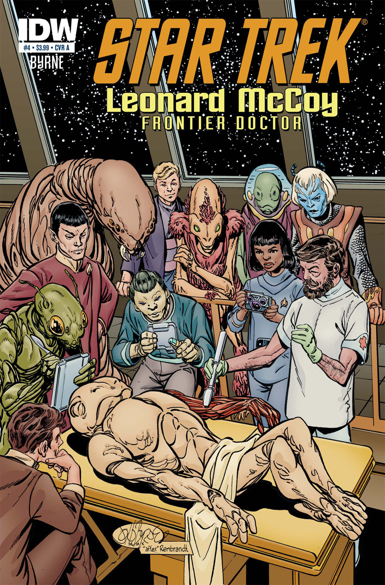 Read online Star Trek: Leonard McCoy, Frontier Doctor comic -  Issue #4 - 1