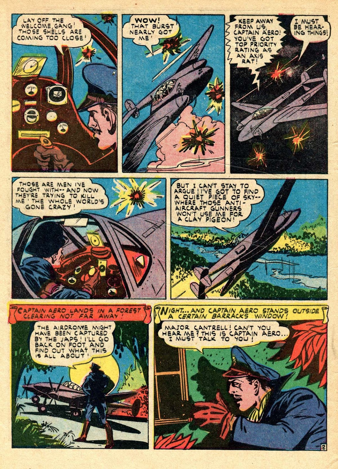 Captain Aero Comics issue 23 - Page 4