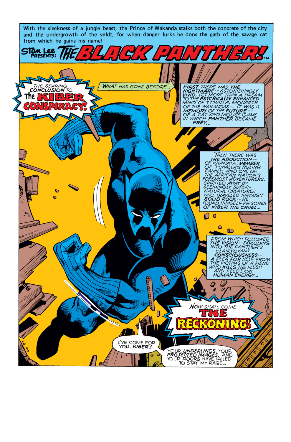 Read online Black Panther (1977) comic -  Issue #13 - 2