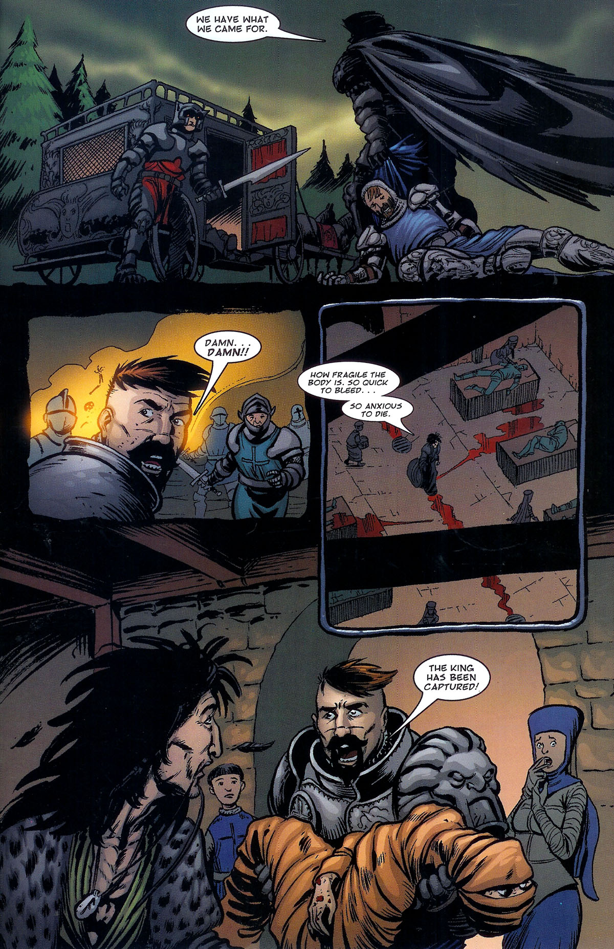 Read online Dracula vs King Arthur comic -  Issue #3 - 29