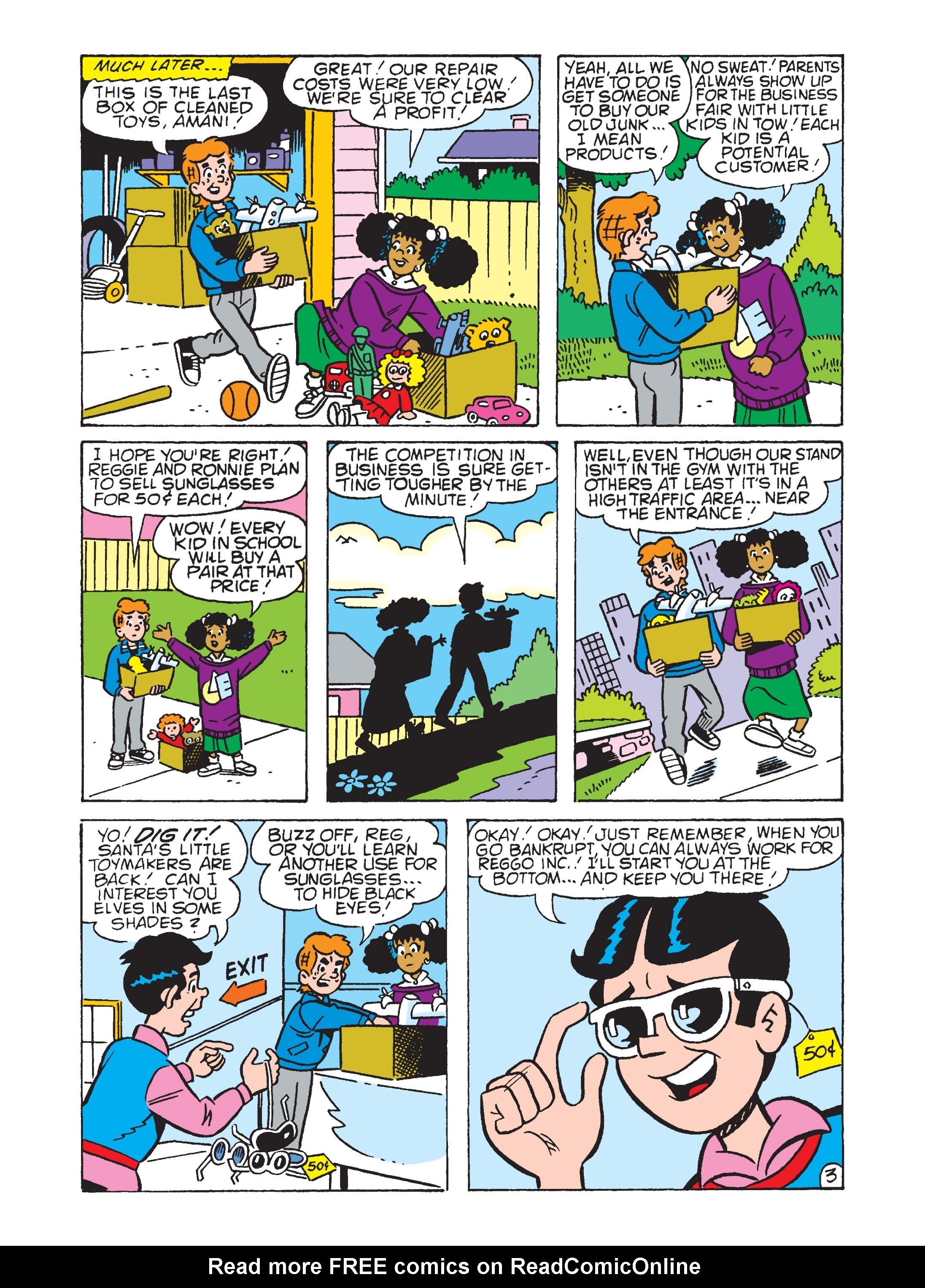 Read online Archie & Friends Double Digest comic -  Issue #27 - 132