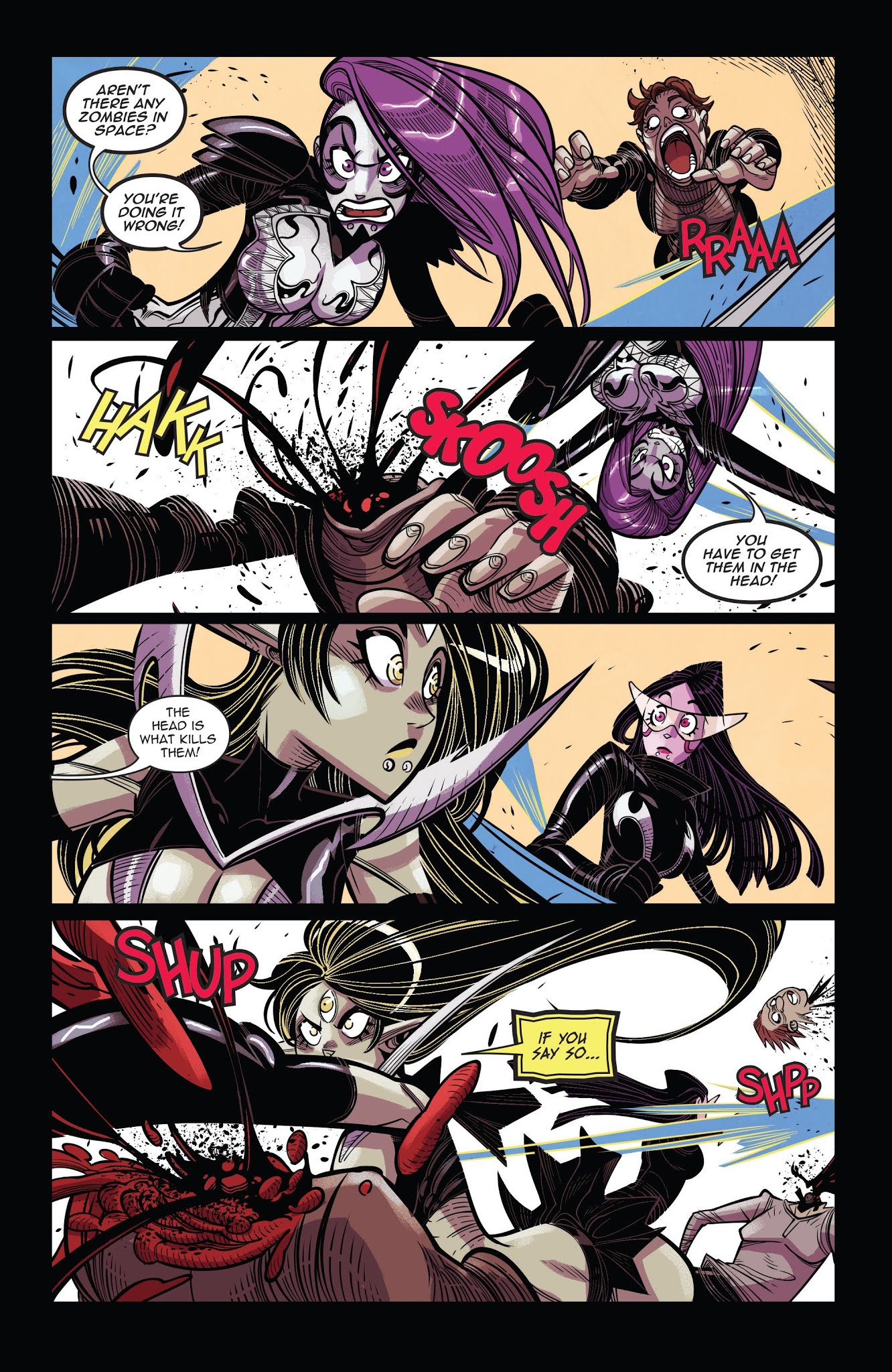 Read online Vampblade Season 3 comic -  Issue #9 - 13