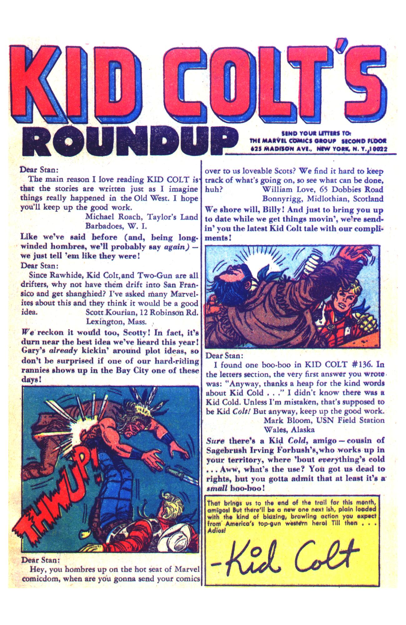 Read online Kid Colt Outlaw comic -  Issue #139 - 33