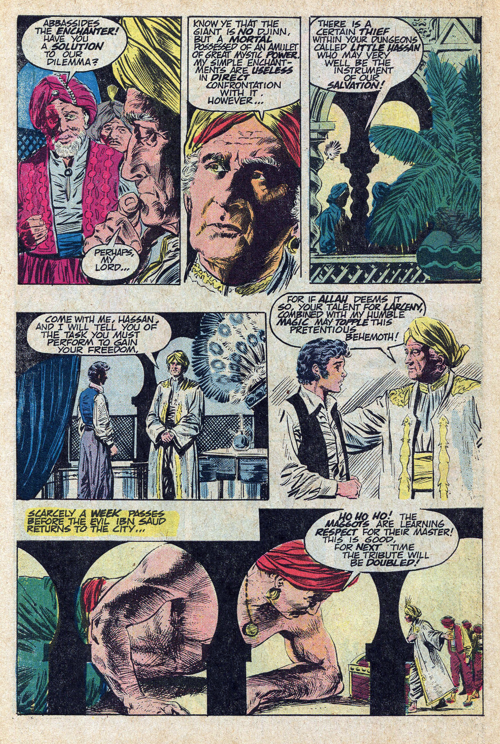 Read online Chilling Adventures In Sorcery (1973) comic -  Issue #5 - 6