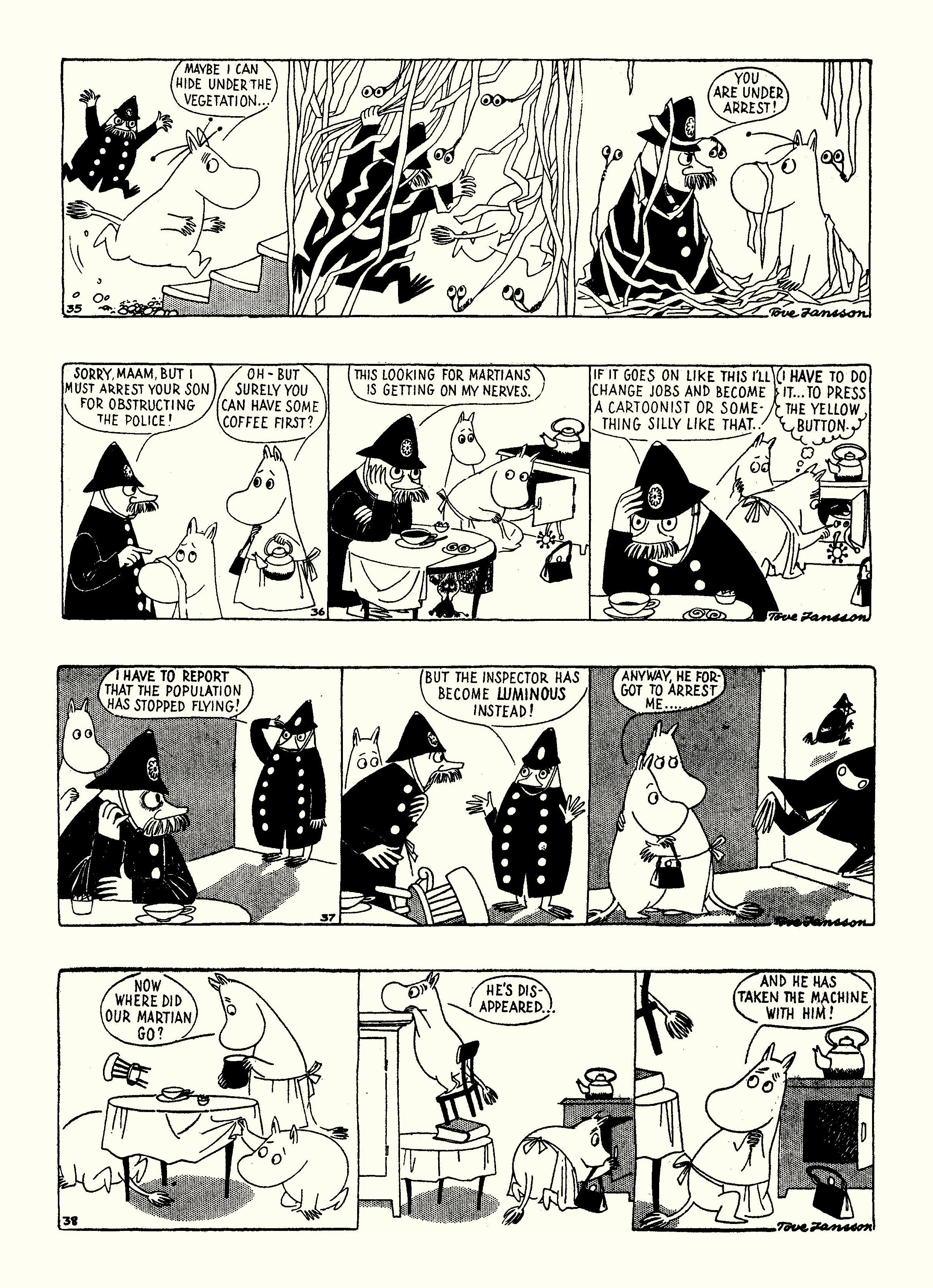 Read online Moomin: The Complete Tove Jansson Comic Strip comic -  Issue # TPB 3 - 46