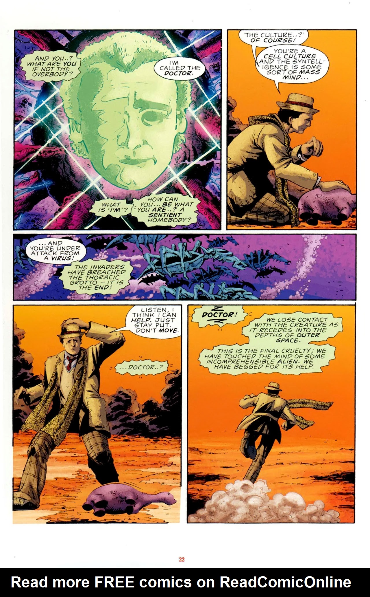 Read online Grant Morrison's Doctor Who comic -  Issue #1 - 24