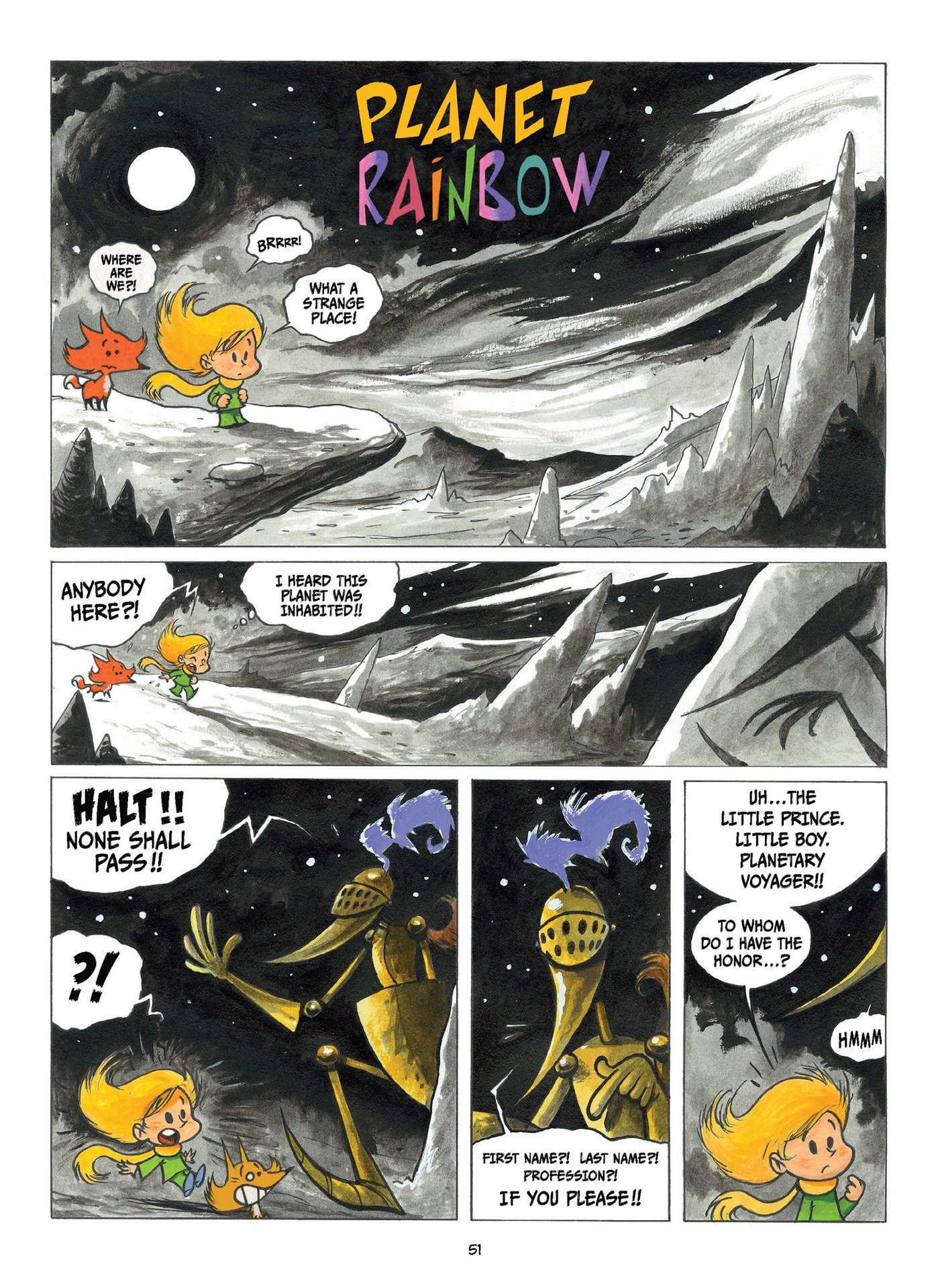 Read online The Little Prince comic -  Issue #6 - 55