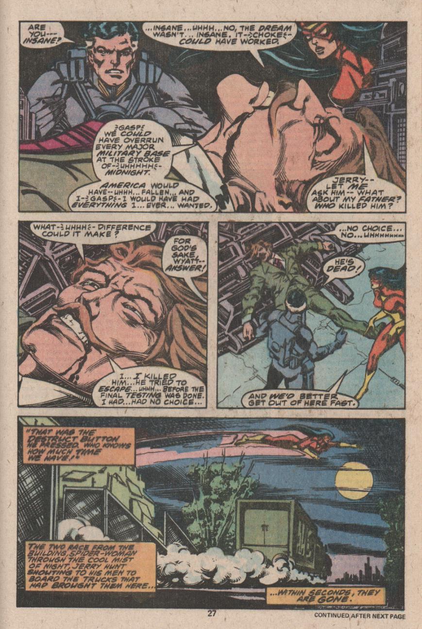 Read online Spider-Woman (1978) comic -  Issue #7 - 17