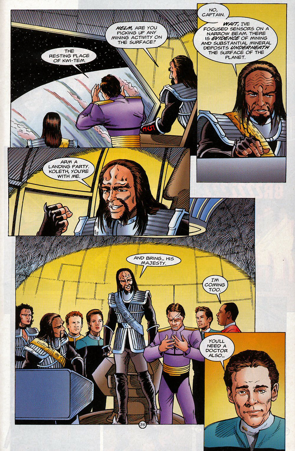 Read online Star Trek: Deep Space Nine - Lightstorm comic -  Issue # Full - 35