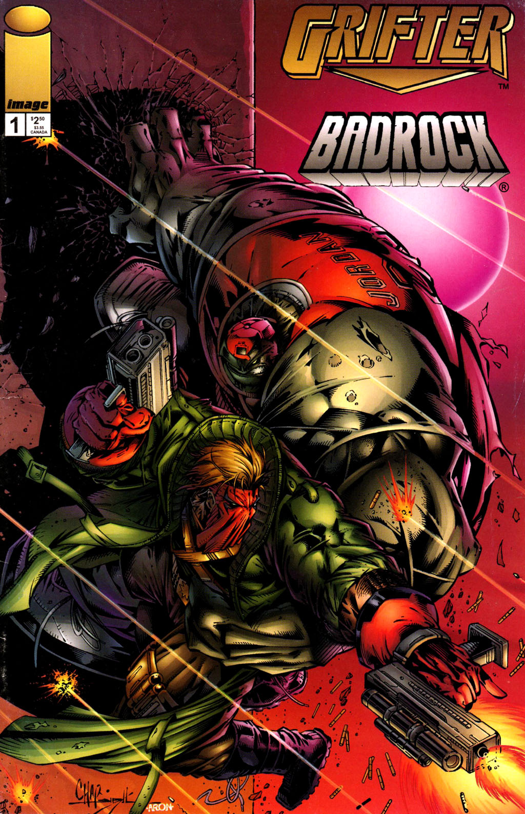 Read online Grifter/Badrock comic -  Issue #1 - 1