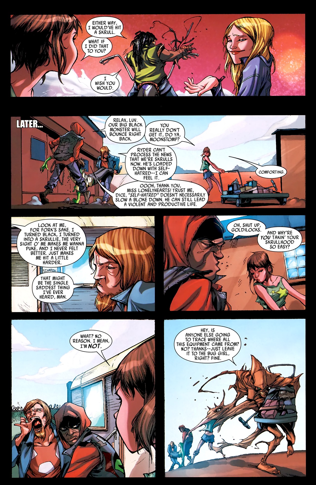 Read online Skrull Kill Krew (2009) comic -  Issue #4 - 9