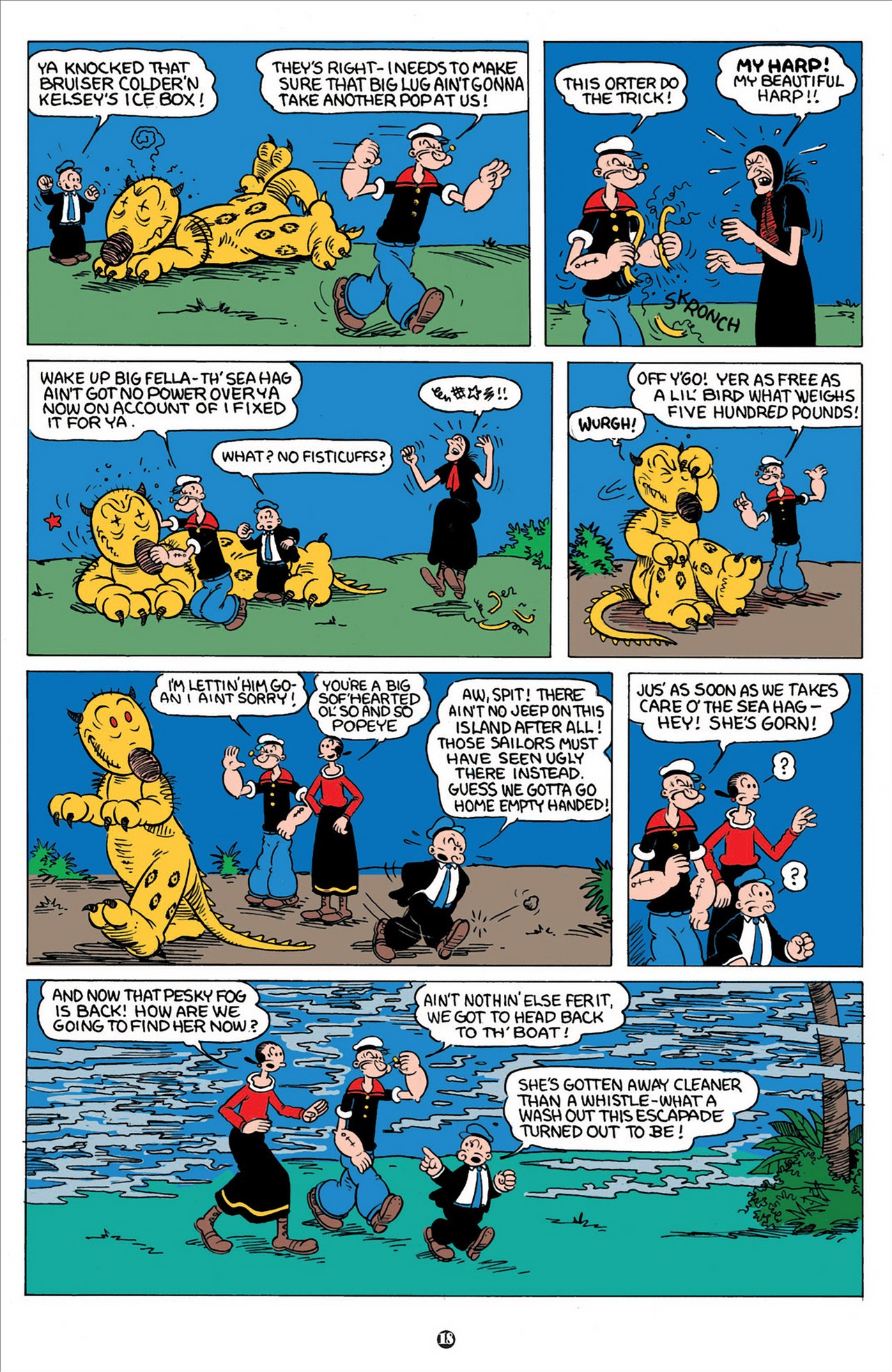 Read online Popeye (2012) comic -  Issue #1 - 20