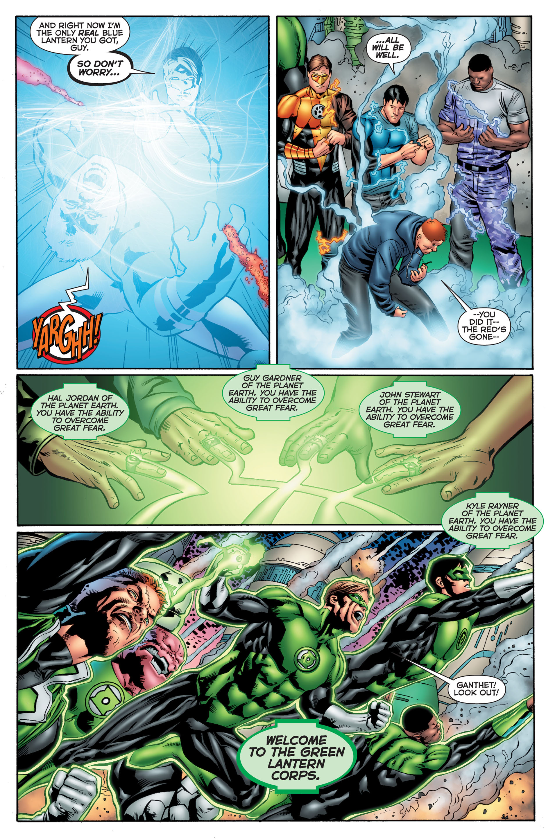 Read online Green Lantern: War of the Green Lanterns (2011) comic -  Issue # TPB - 210