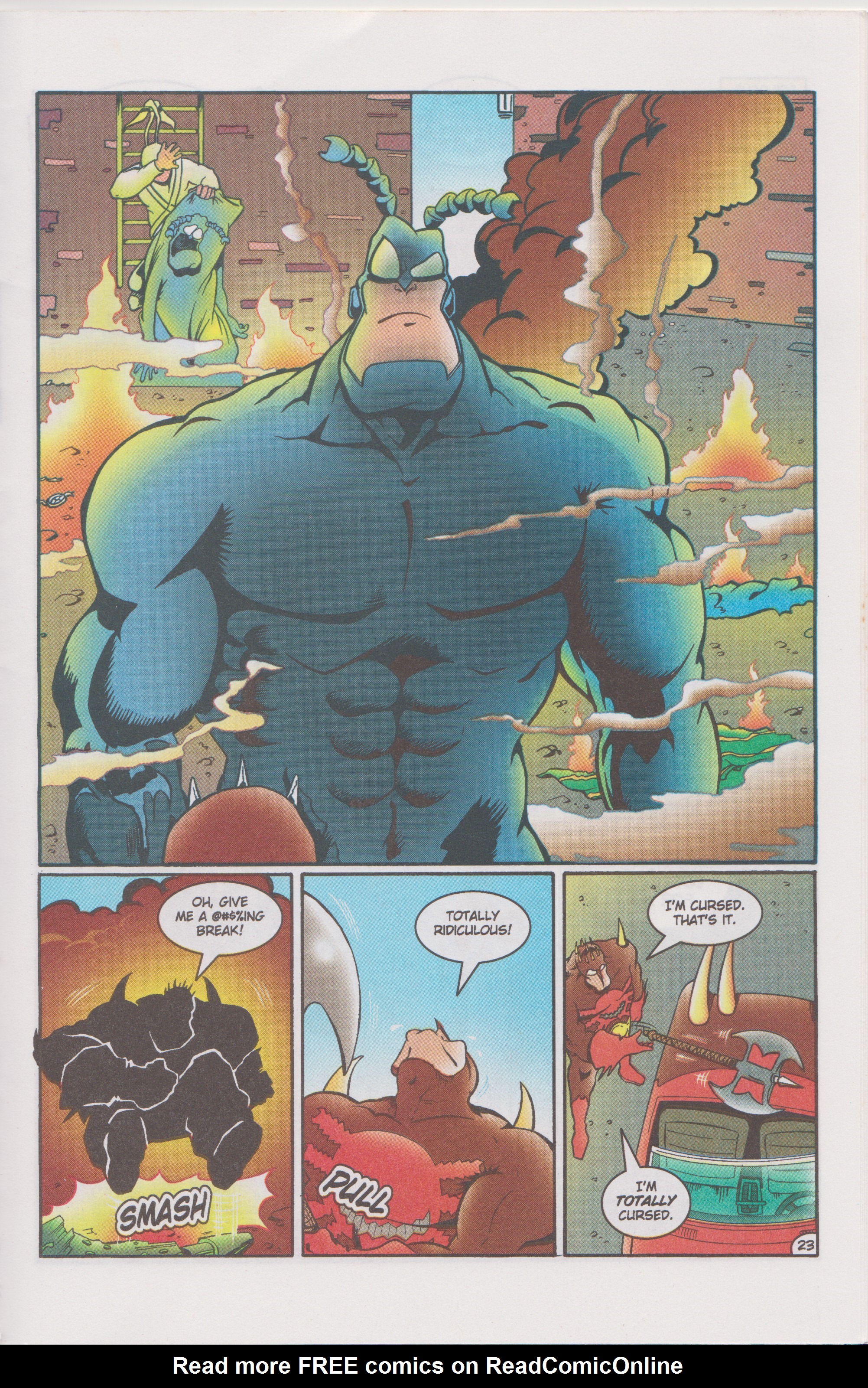 Read online The Tick Color comic -  Issue #5 - 25