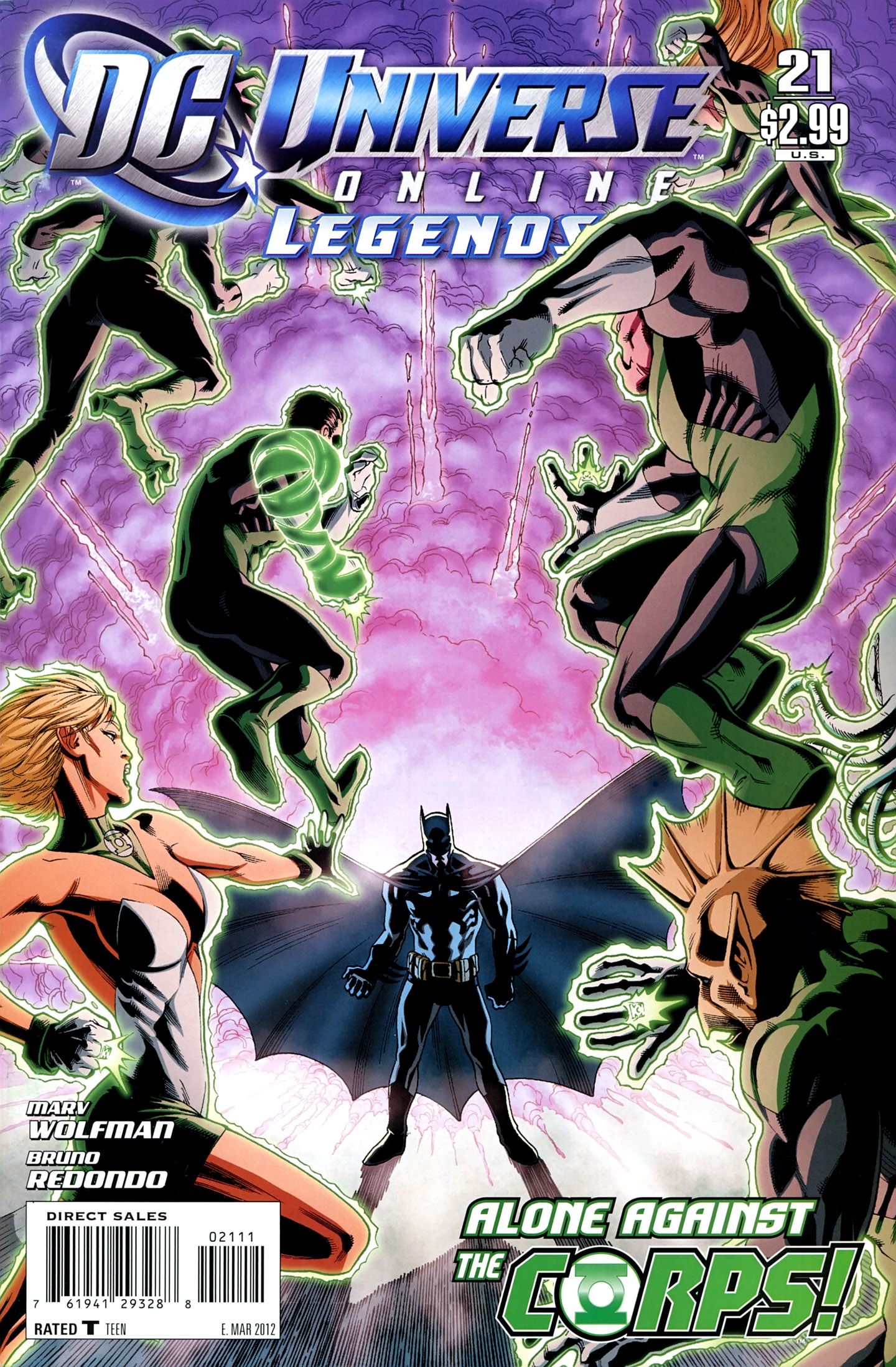 Read online DC Universe Online: Legends comic -  Issue #21 - 1