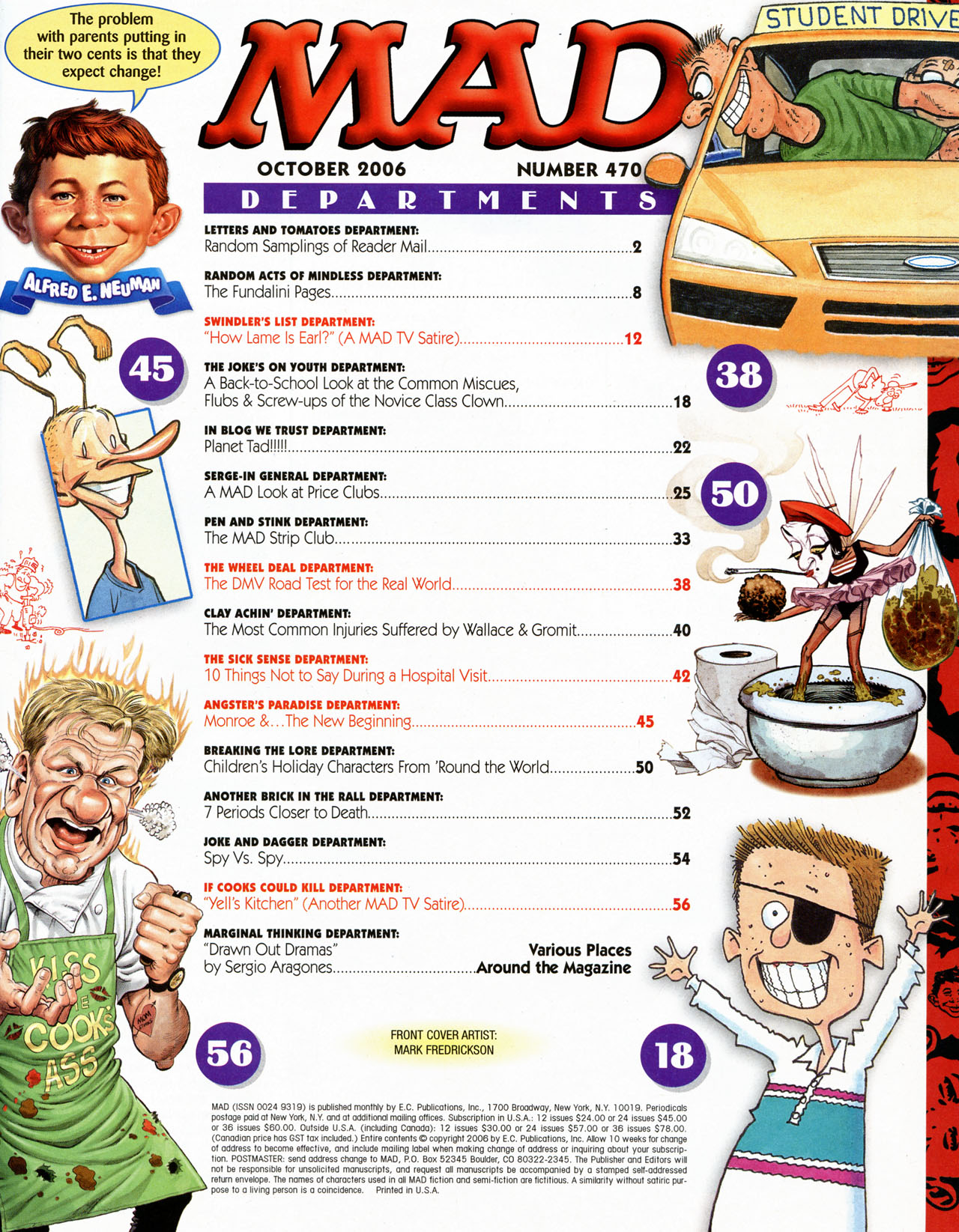 Read online MAD comic -  Issue #470 - 2