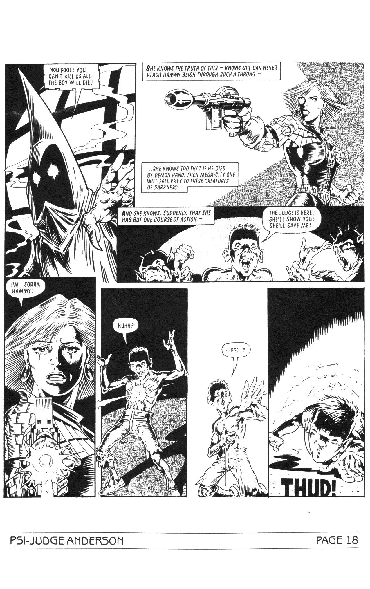 Read online Psi-Judge Anderson comic -  Issue #4 - 20