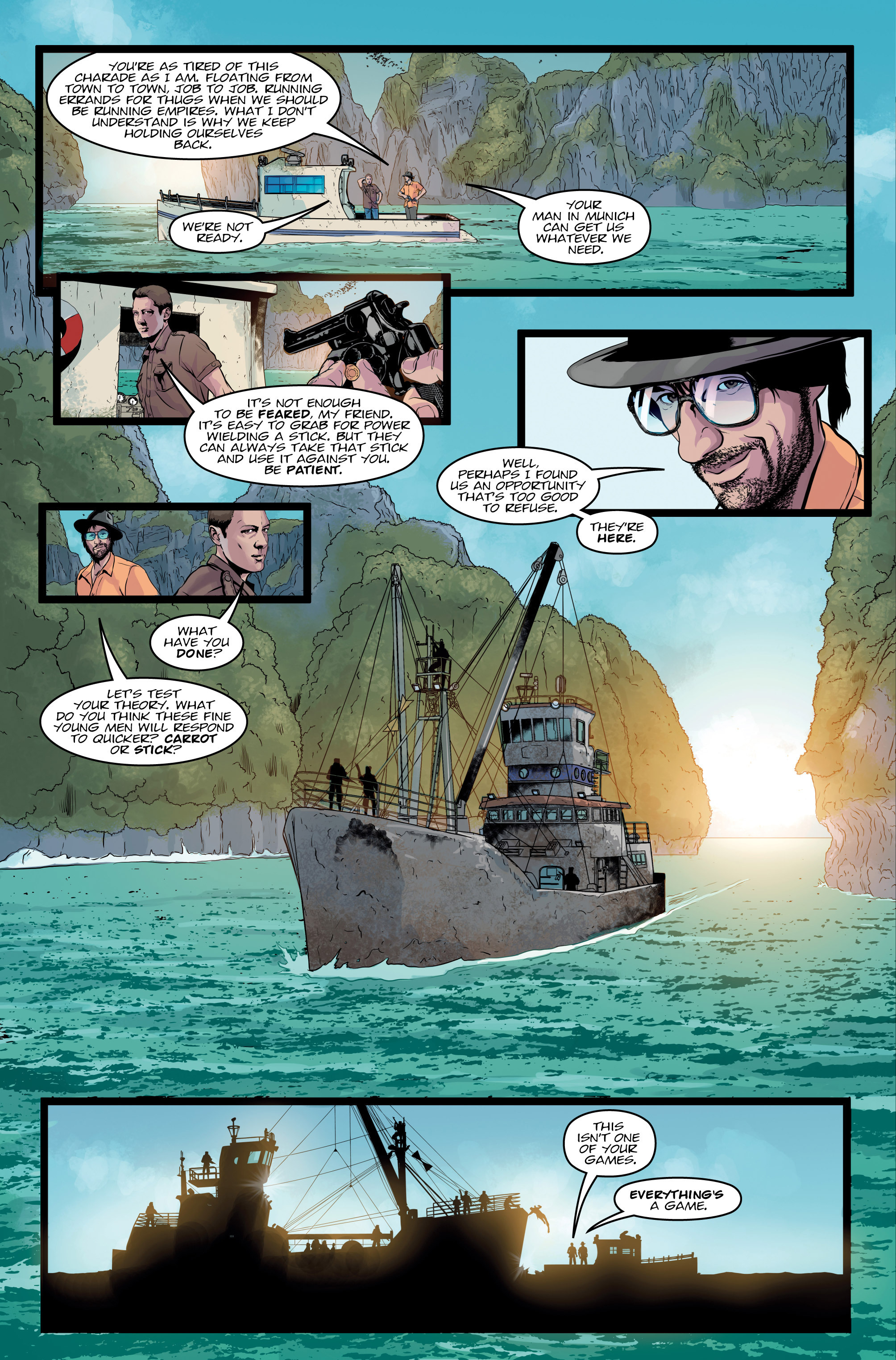 Read online The Blacklist comic -  Issue #4 - 4