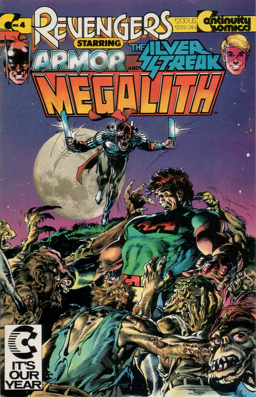 Read online The Revengers featuring Megalith comic -  Issue #4 - 1