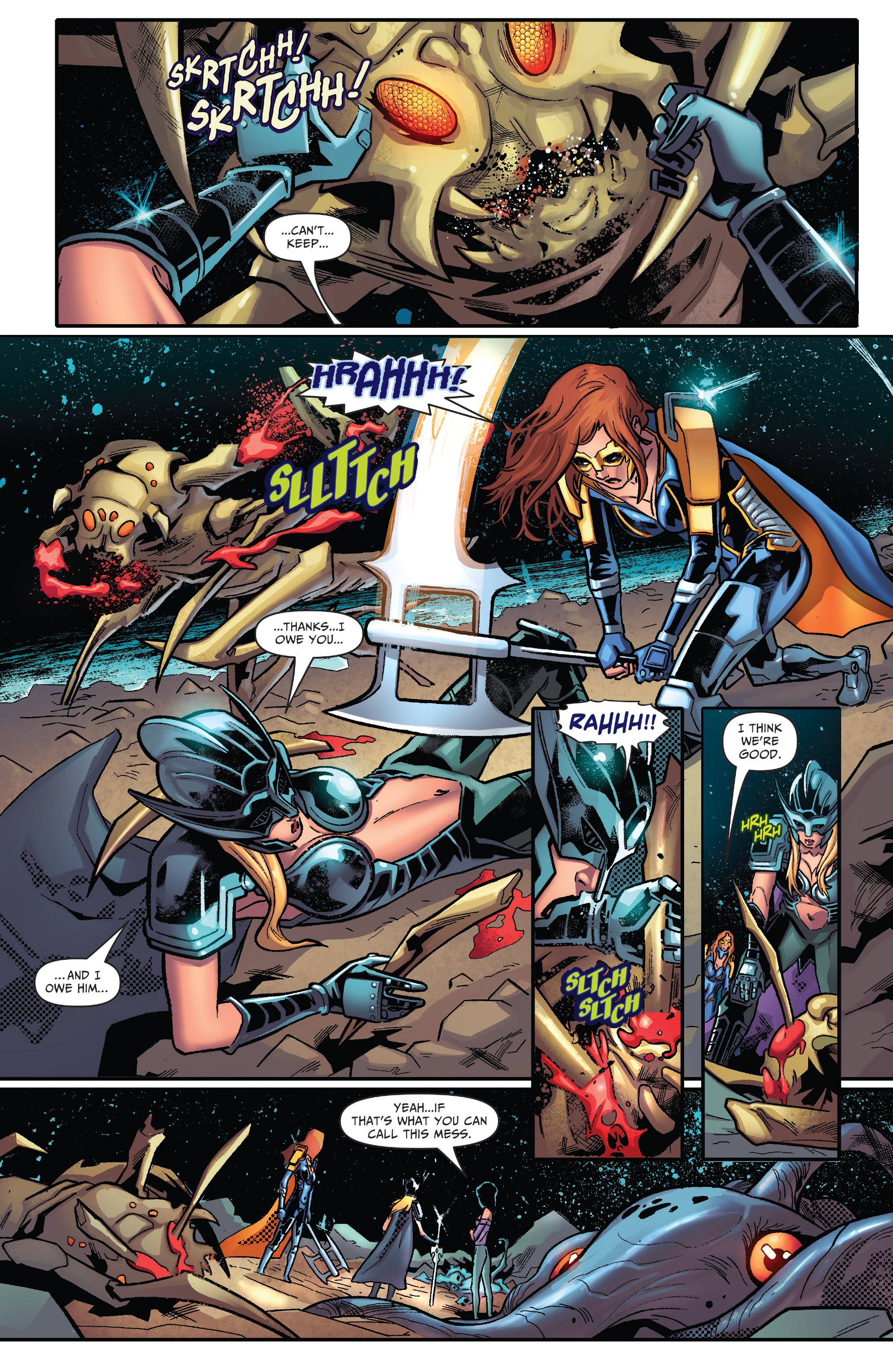 Read online Belle vs The Black Knight comic -  Issue # Full - 23