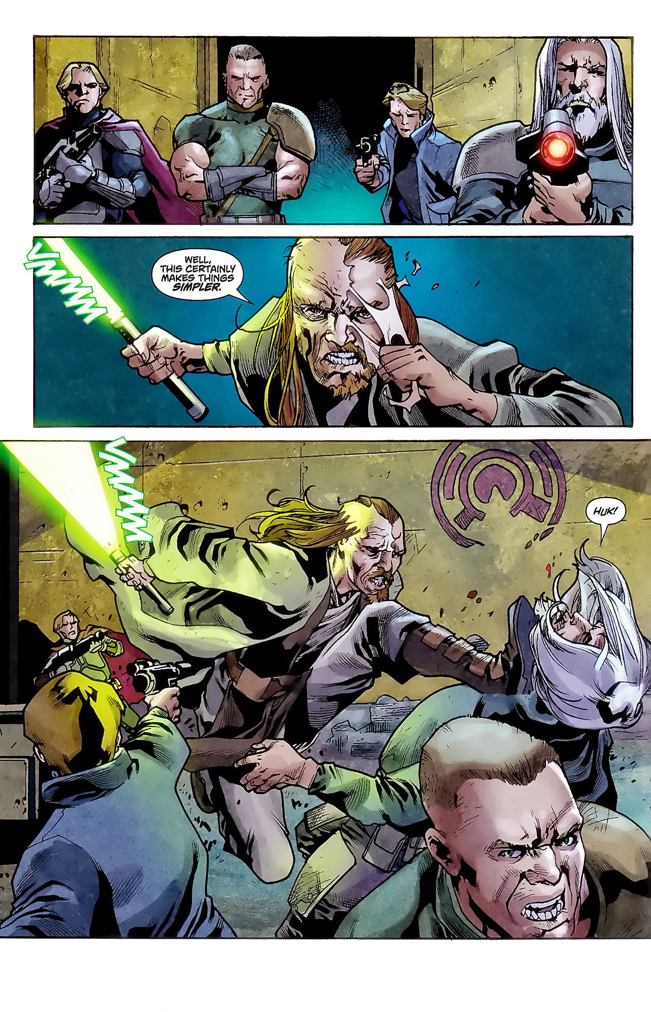 Read online Star Wars: Jedi - The Dark Side comic -  Issue #4 - 10