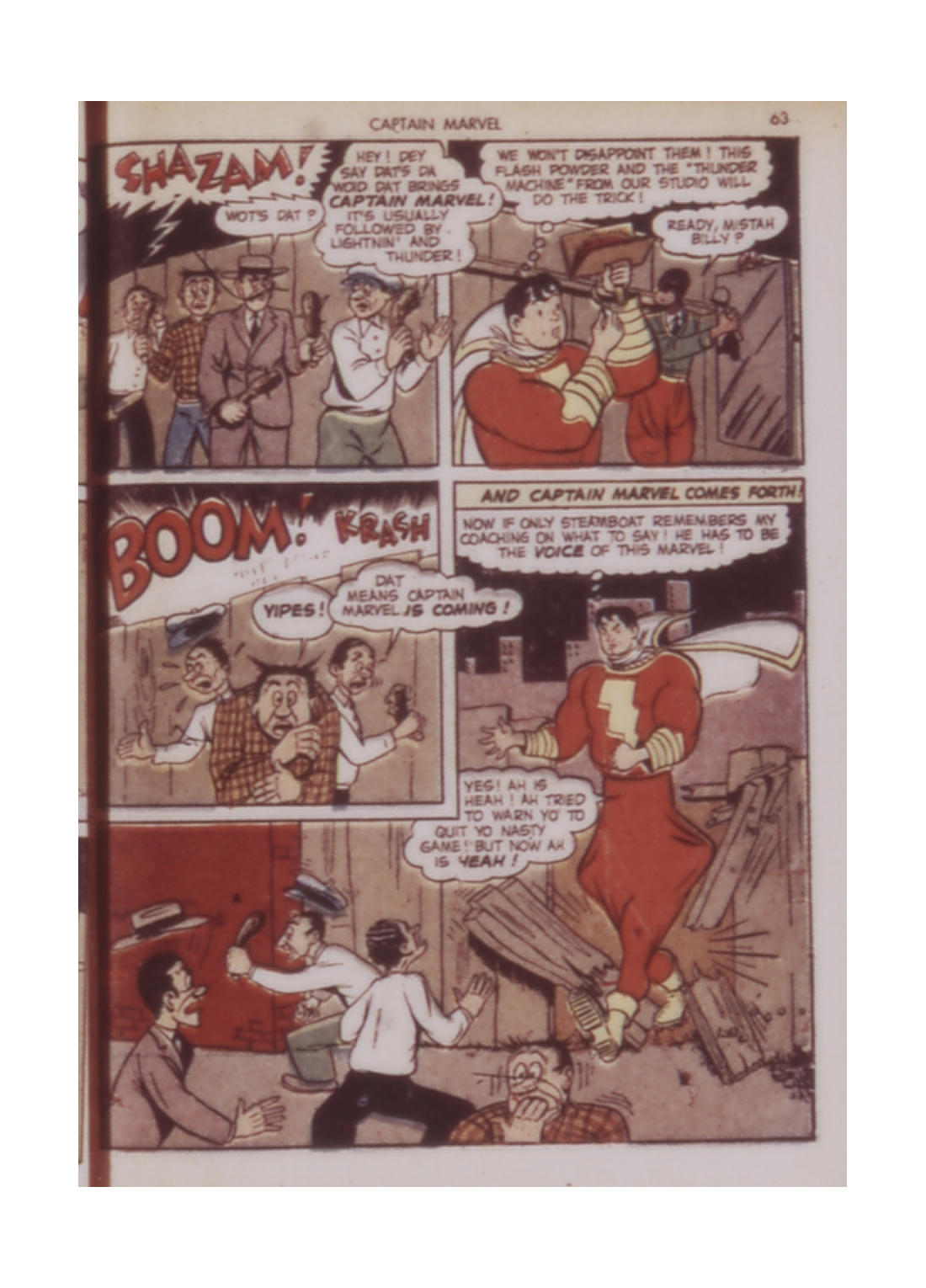 Read online Captain Marvel Adventures comic -  Issue #21 - 63