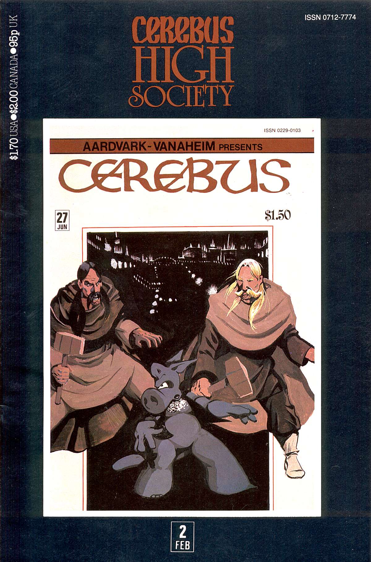 Read online Cerebus comic -  Issue #27 - 1