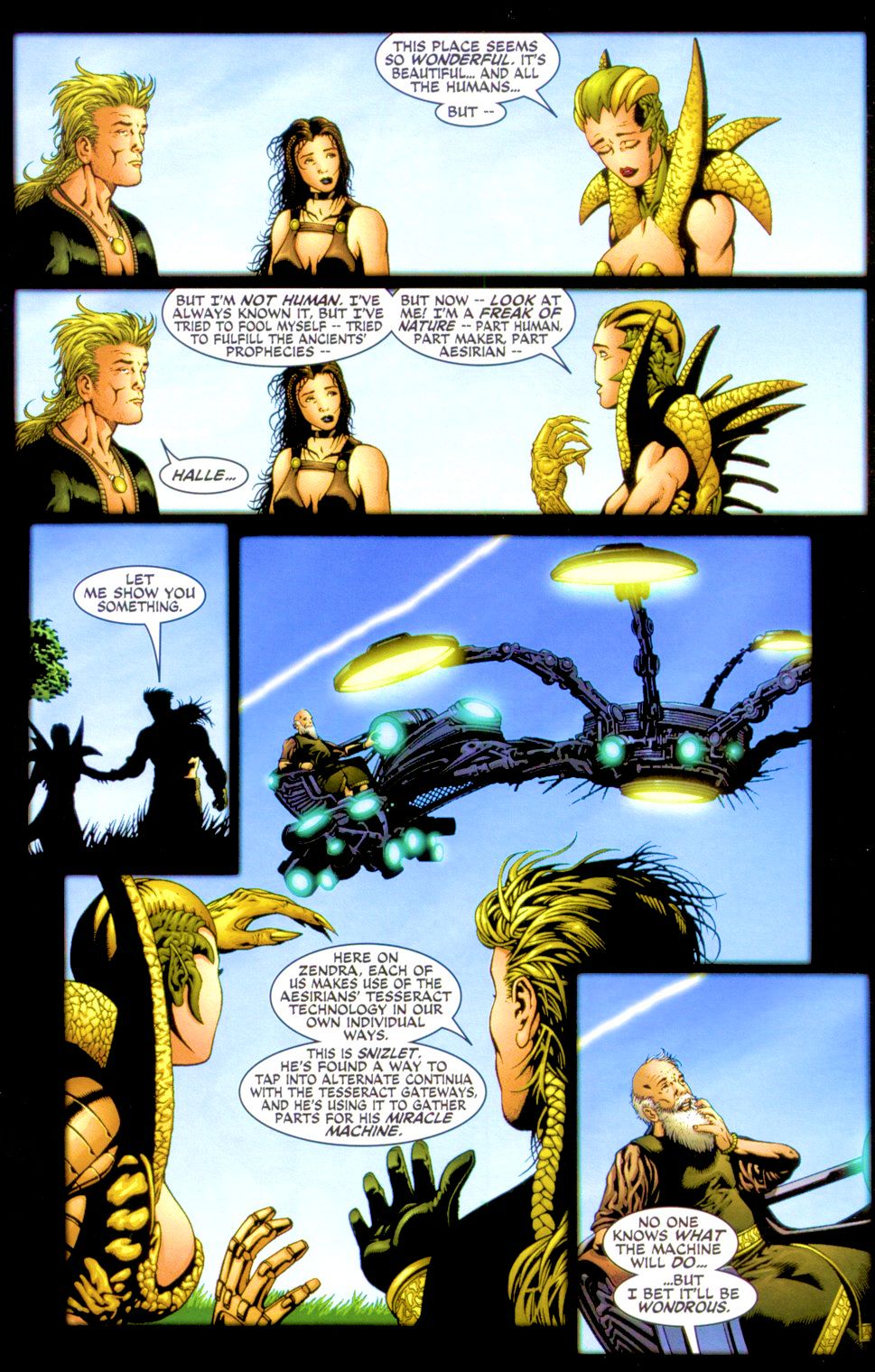 Read online Zendra comic -  Issue #5 - 18