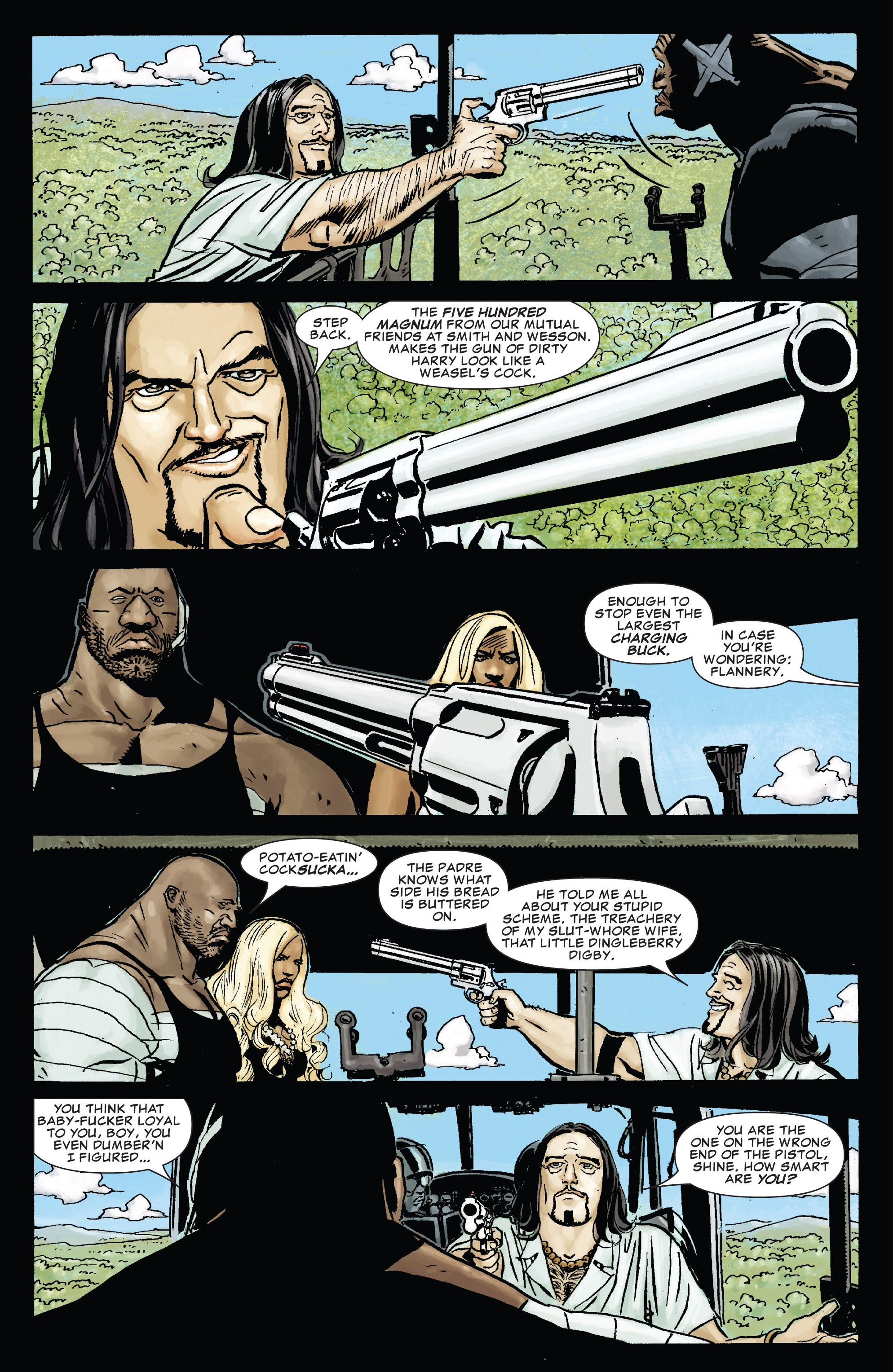 Read online Punisher MAX Presents: Barracuda comic -  Issue #4 - 11