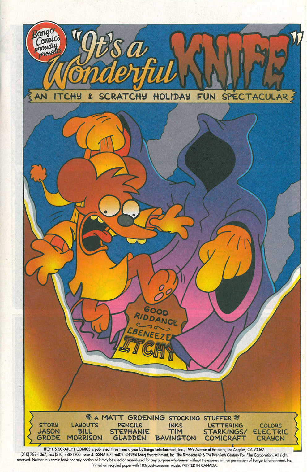 Read online Itchy & Scratchy Comics comic -  Issue #4 - 3