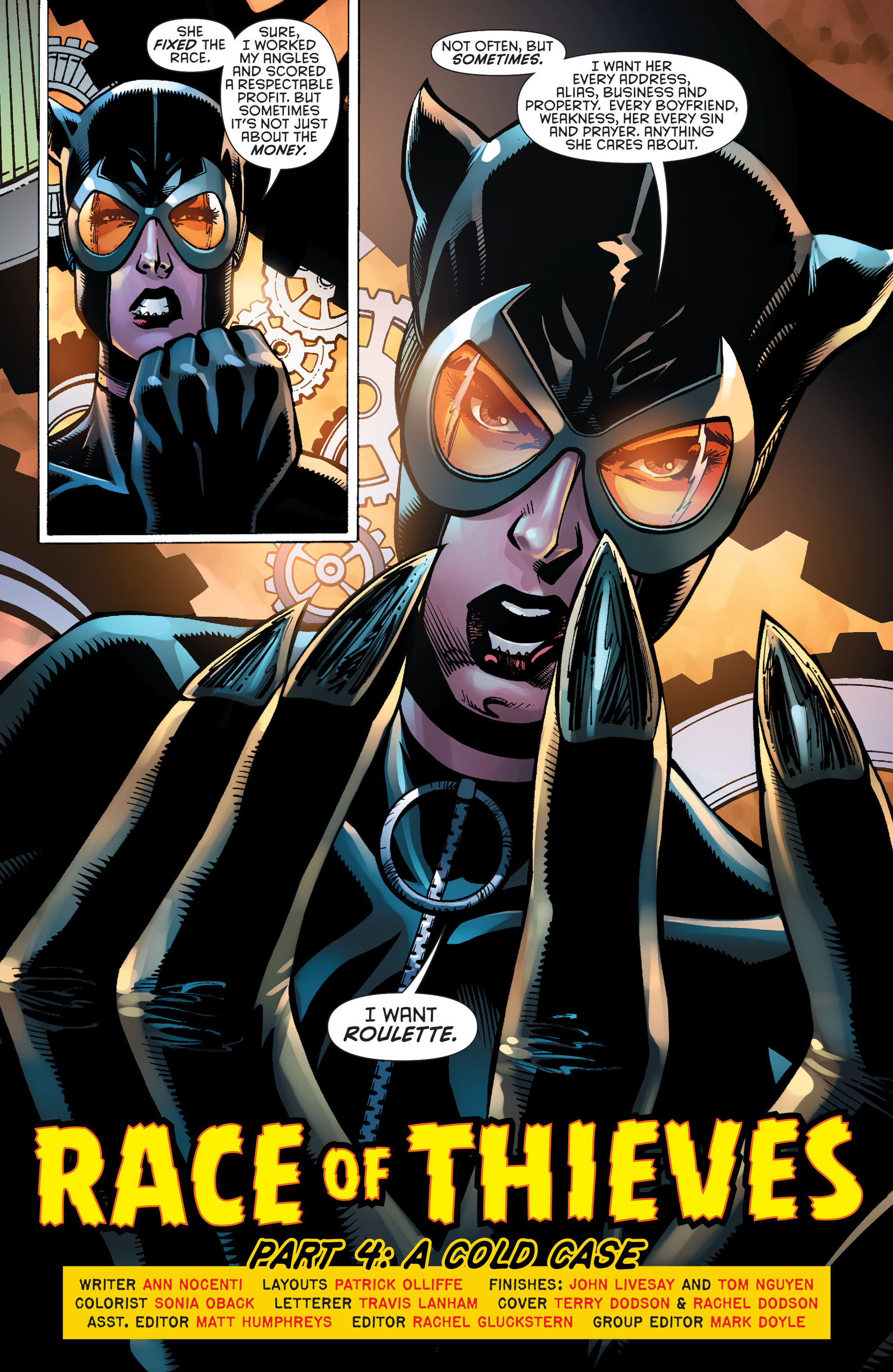 Read online Catwoman (2011) comic -  Issue #33 - 2